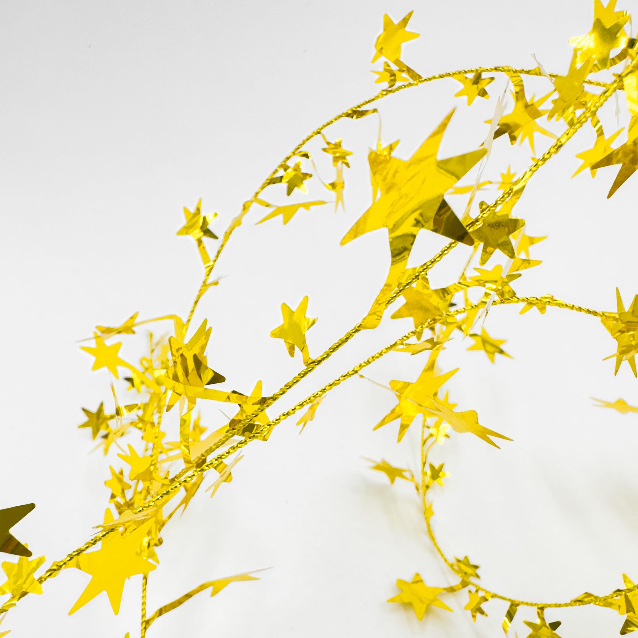 Gold Star Tinsel: Shiny Elegance - Special You