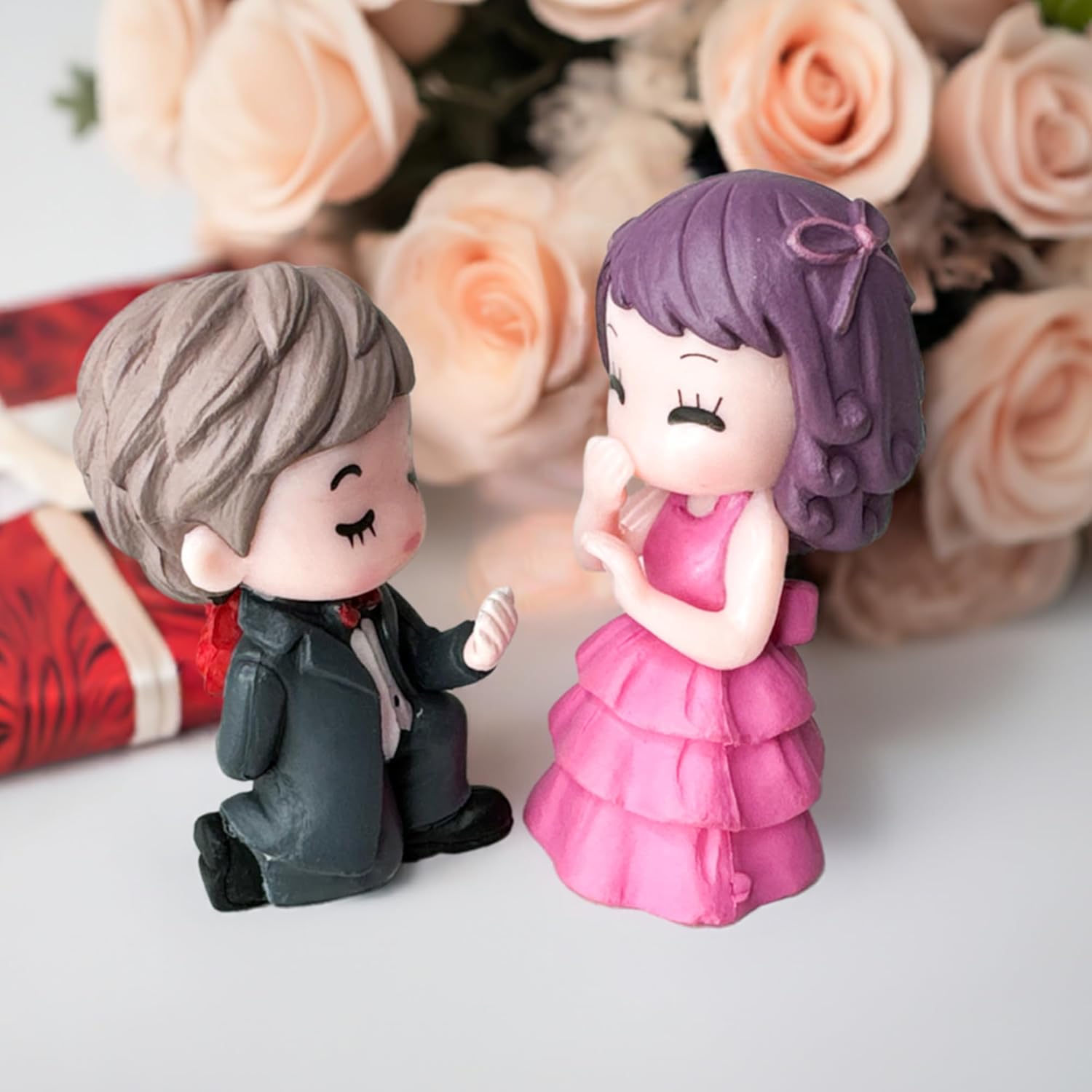 Dancing & Wedding Couple Miniature Combo