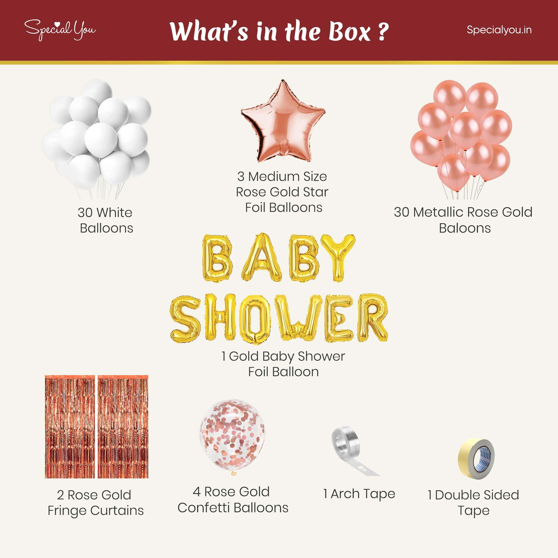 Glimpse your Moment with DIY Baby shower Kit