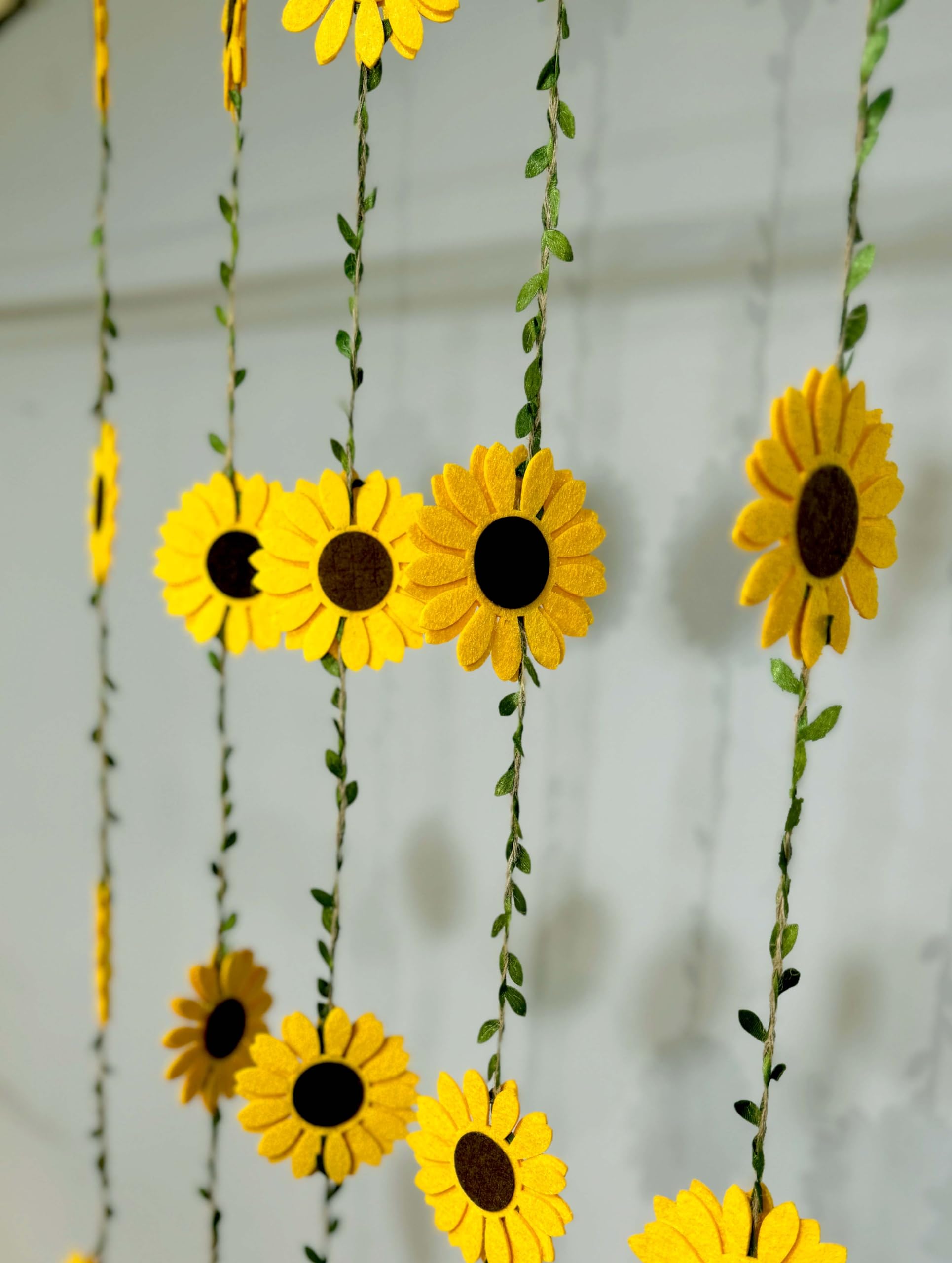 Sunflower hangings for aesthetic look
