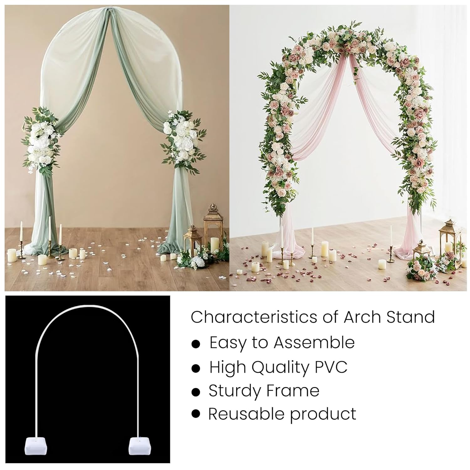 Backdrop Arch Stand for decoration