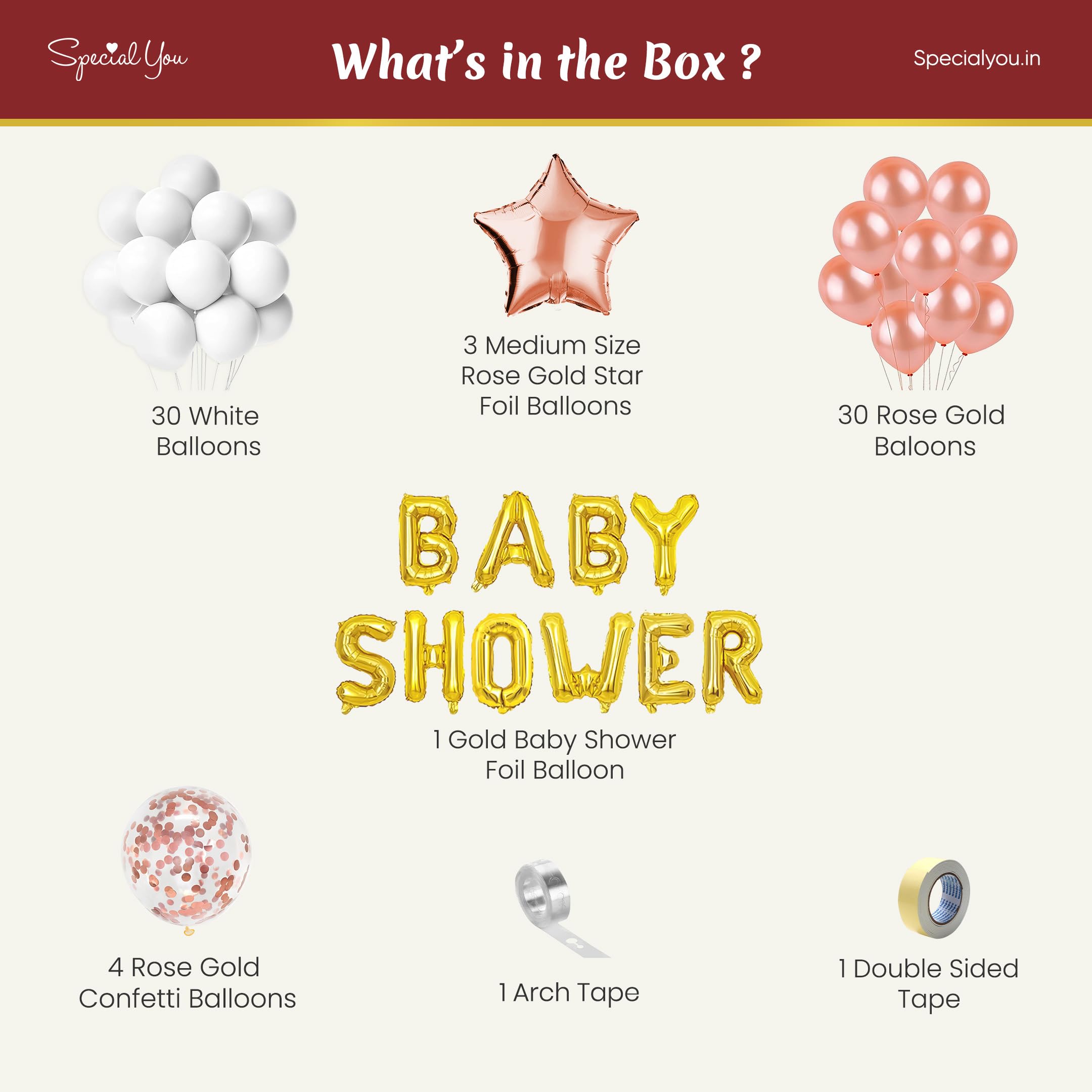 Grand your star with DIY Baby Shower Kit