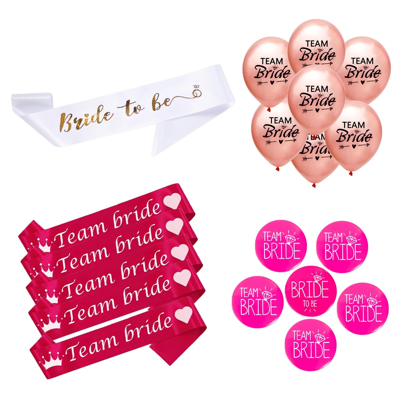 Bride To Be Decoration Set- 22Pcs