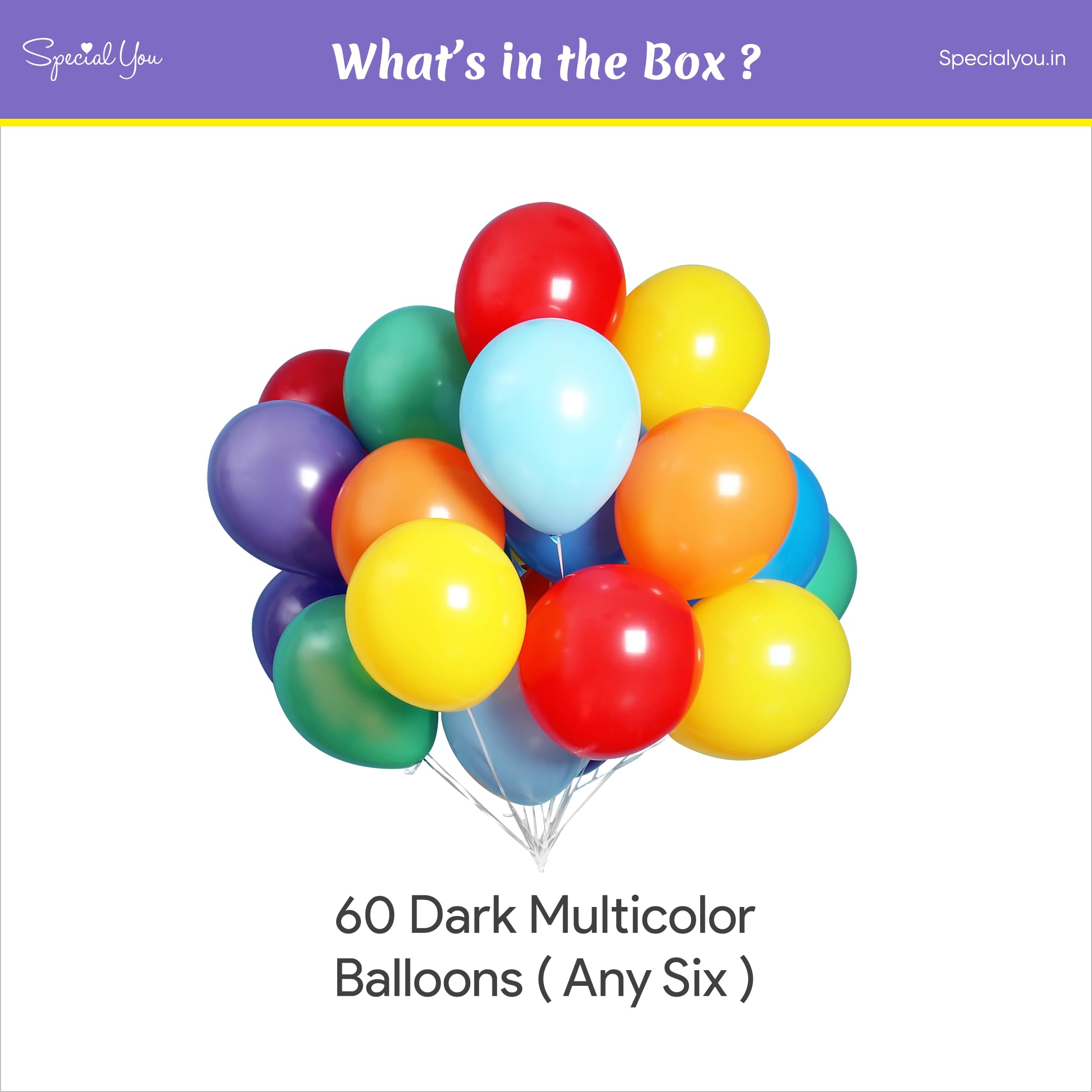 60 balloons