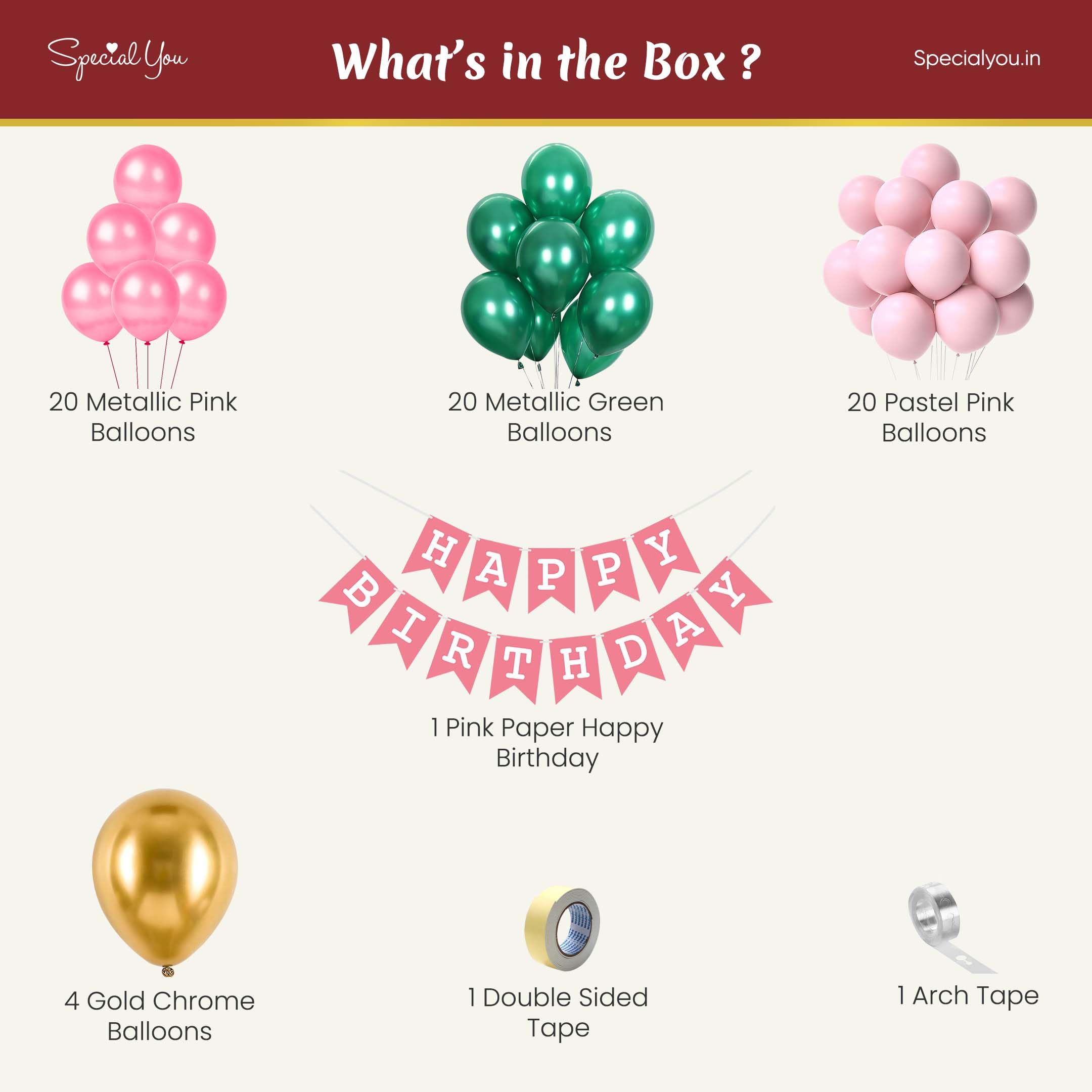 birthday items for girls