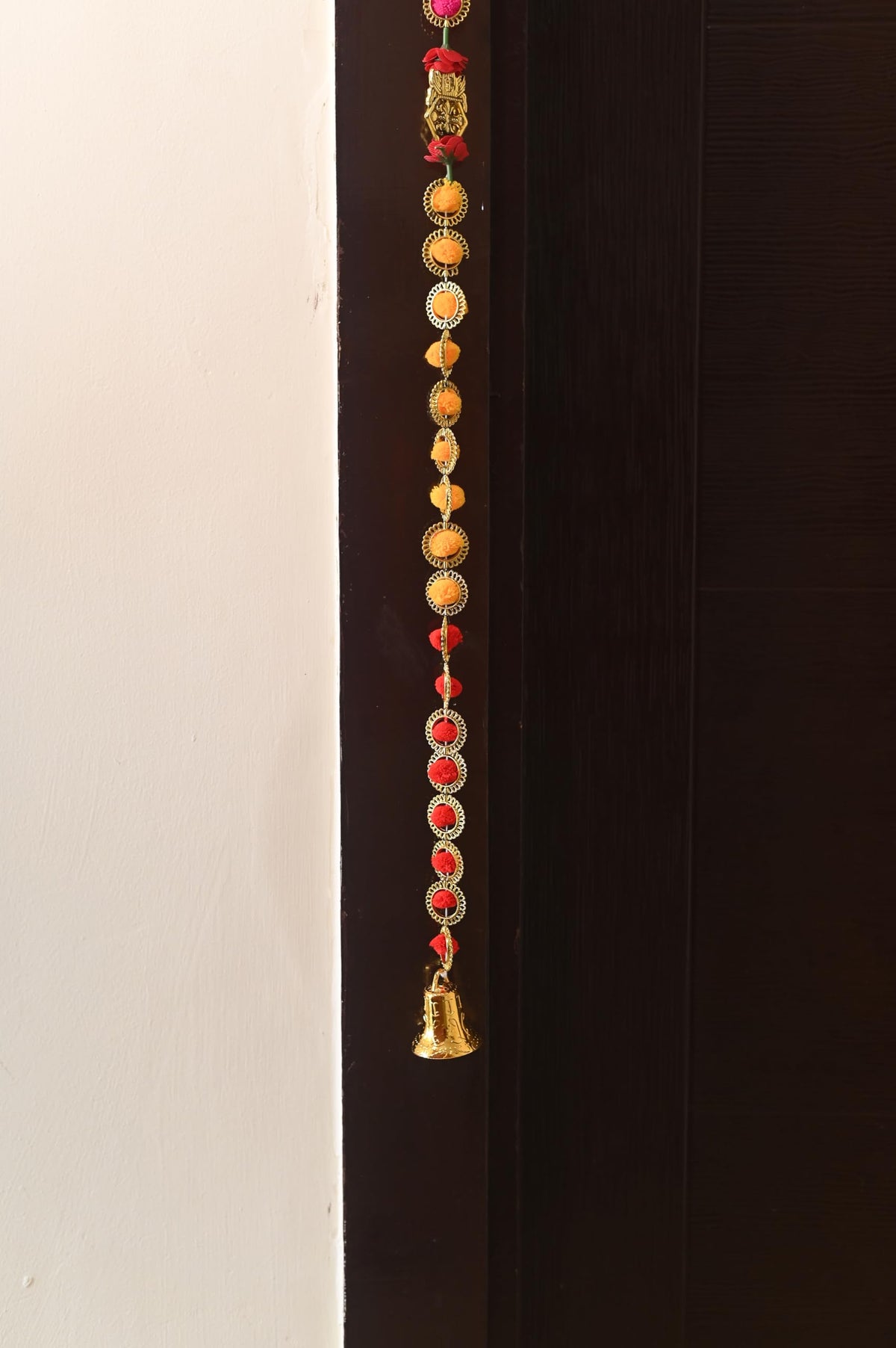 pompom swastik door hanging