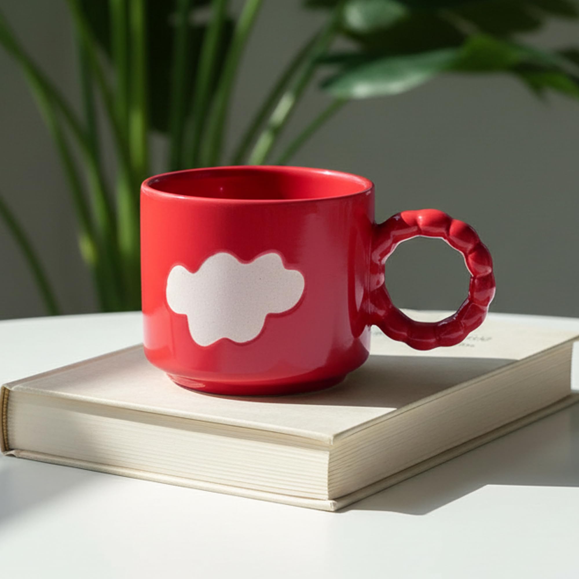 Red Cloud Ceramic Coffee Mug