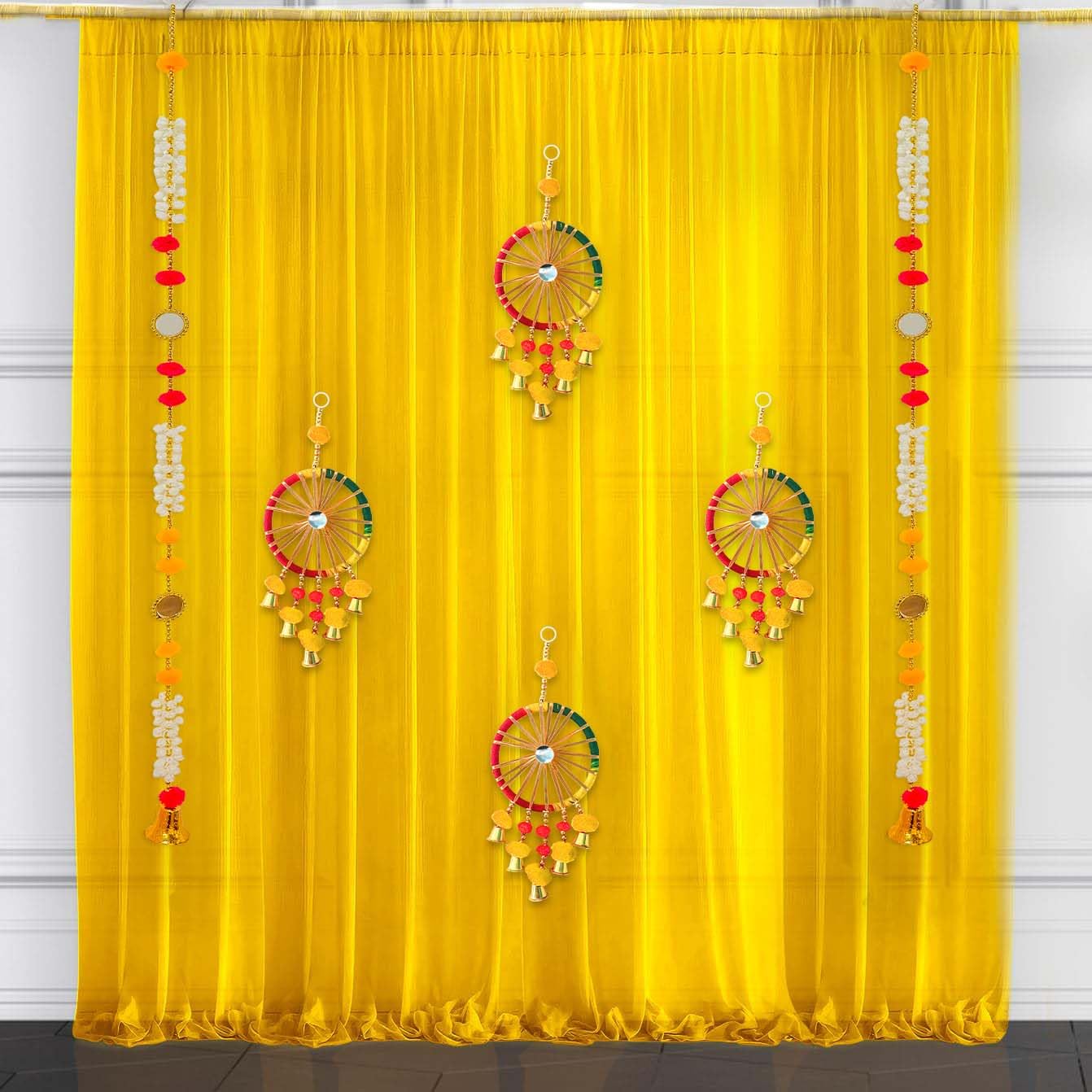 Decorate your Haldi with this Backdrop setup