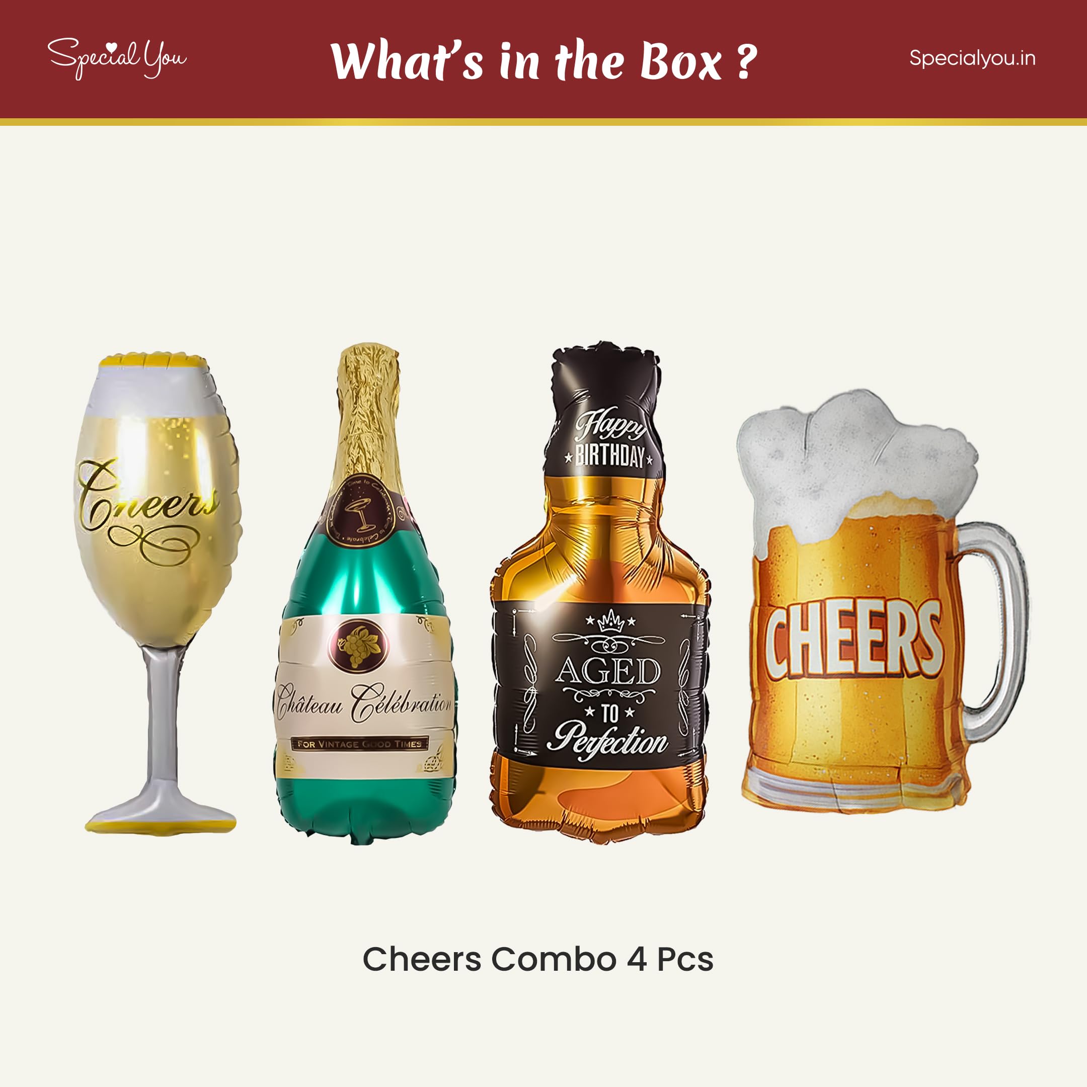 Cheers Combo-4pcs