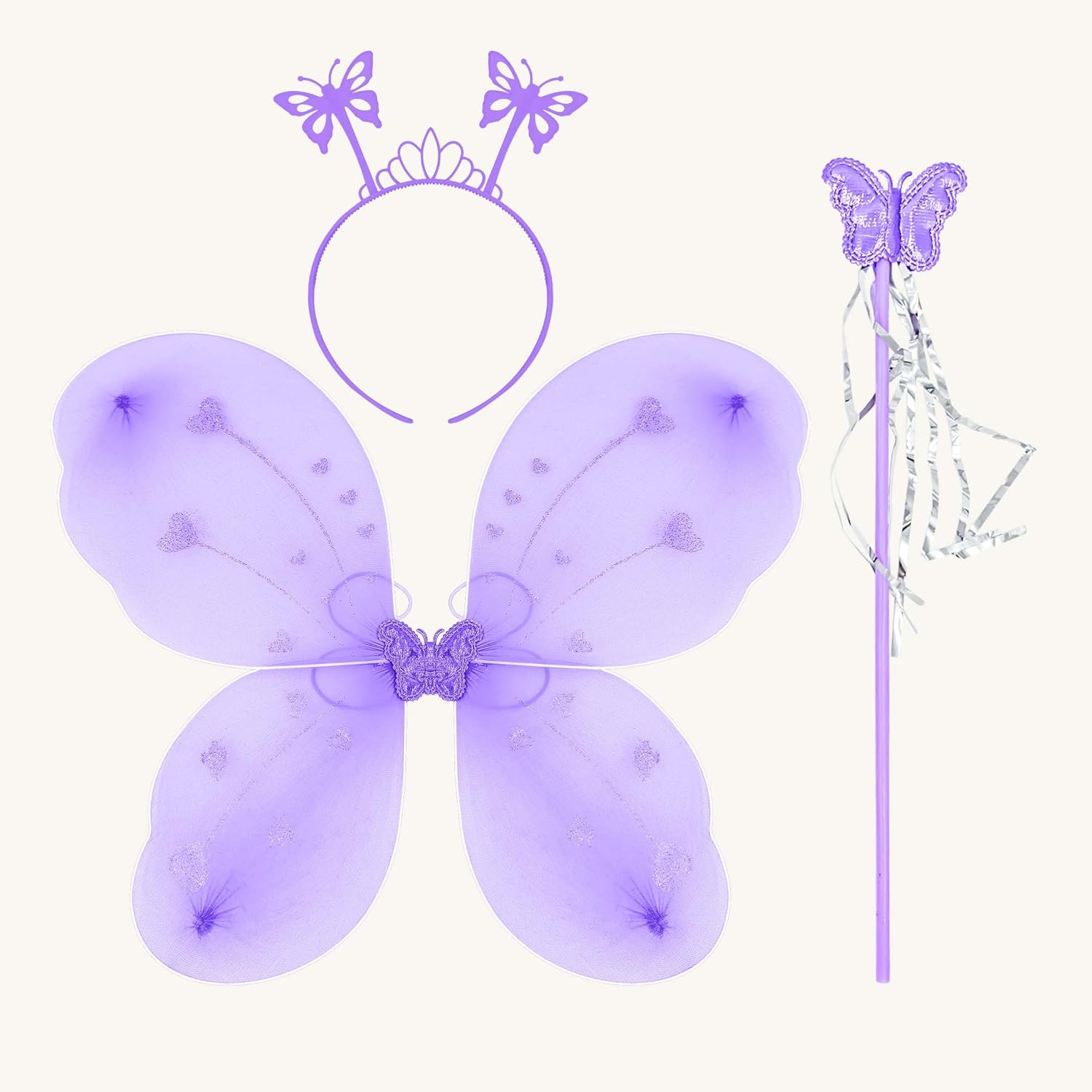 Purple Fairy Butterfly Wings