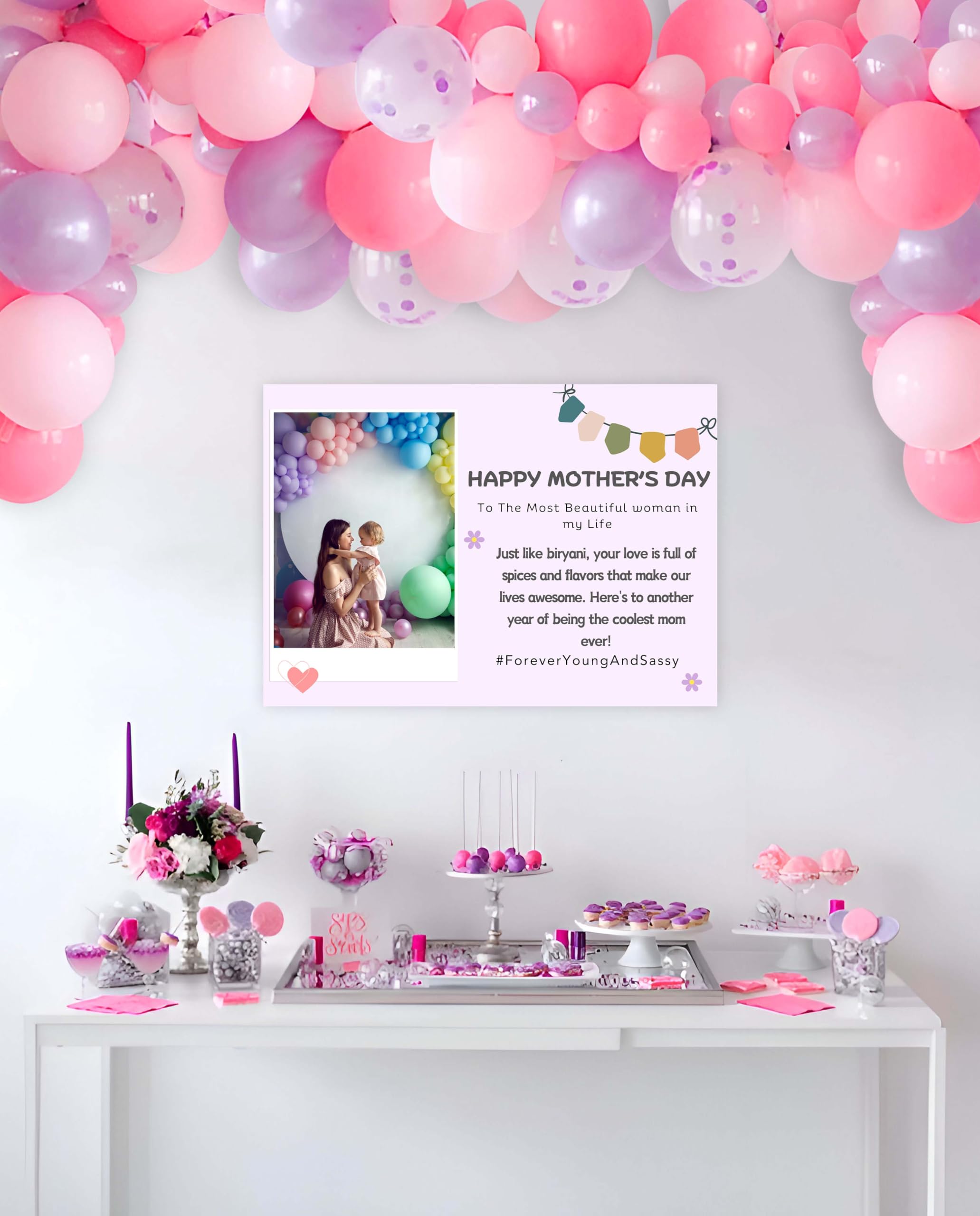 Surprise your mother with this Customize poster