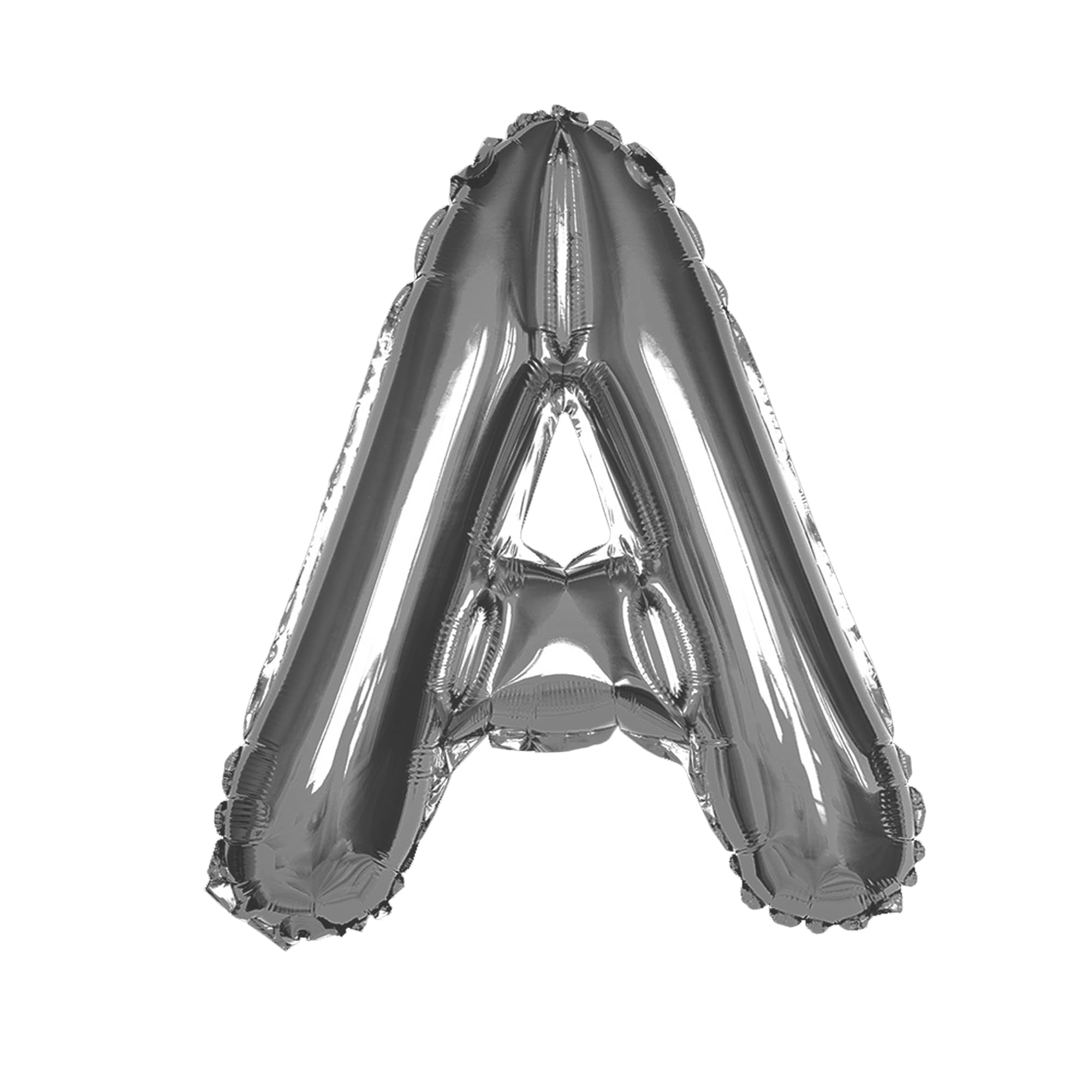 Silver A Letter Foil Balloon