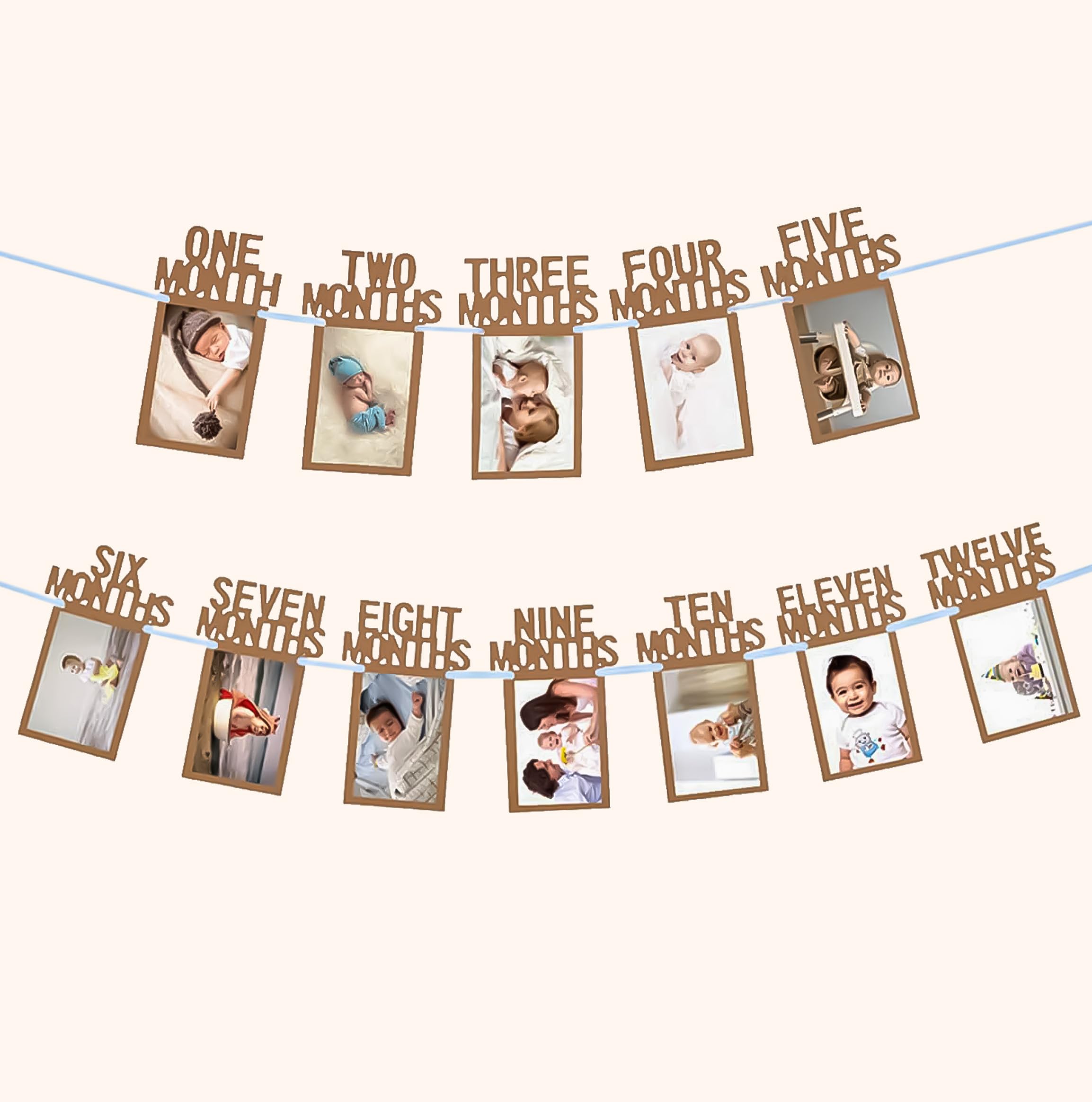 Monthly Photo Frames Paper