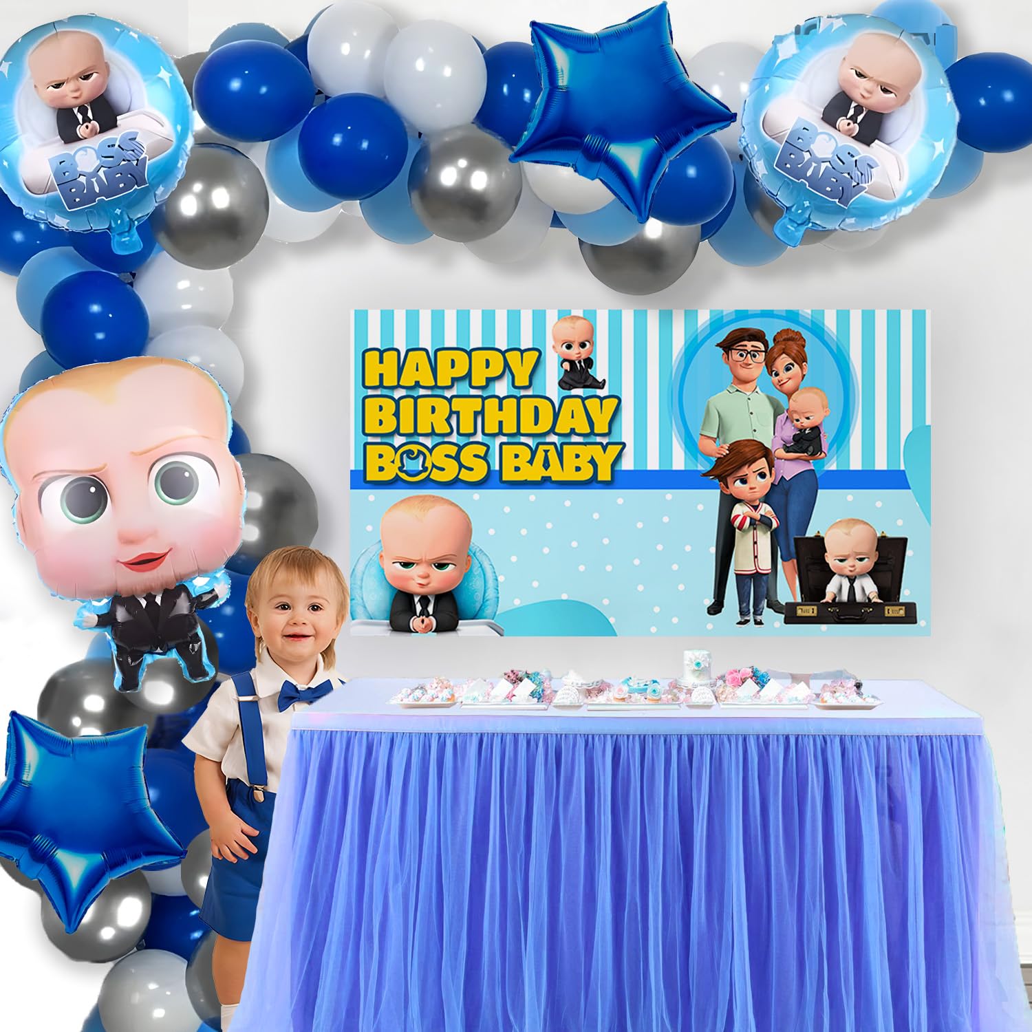Boss Baby Theme Decoration