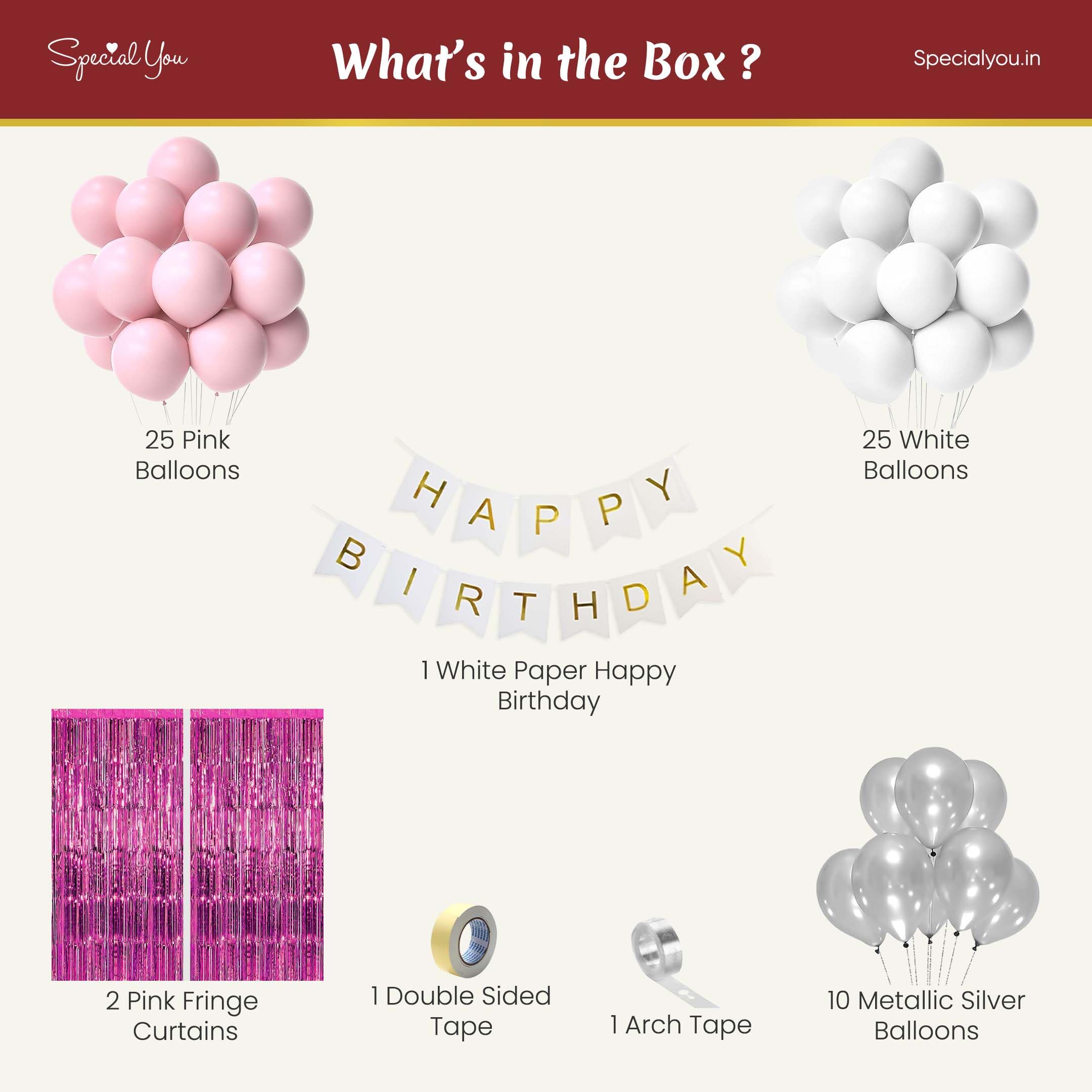 princess theme decoration items