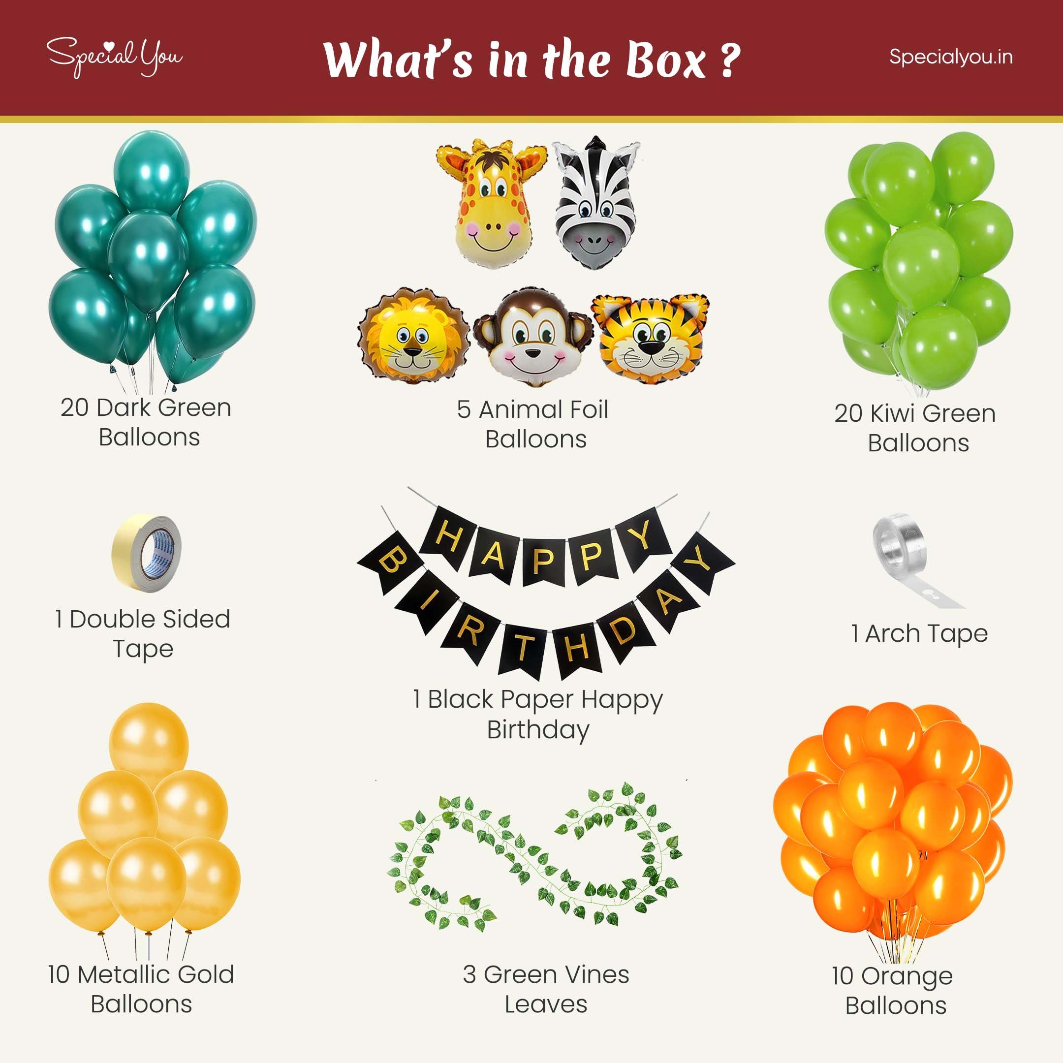 theme decoration items