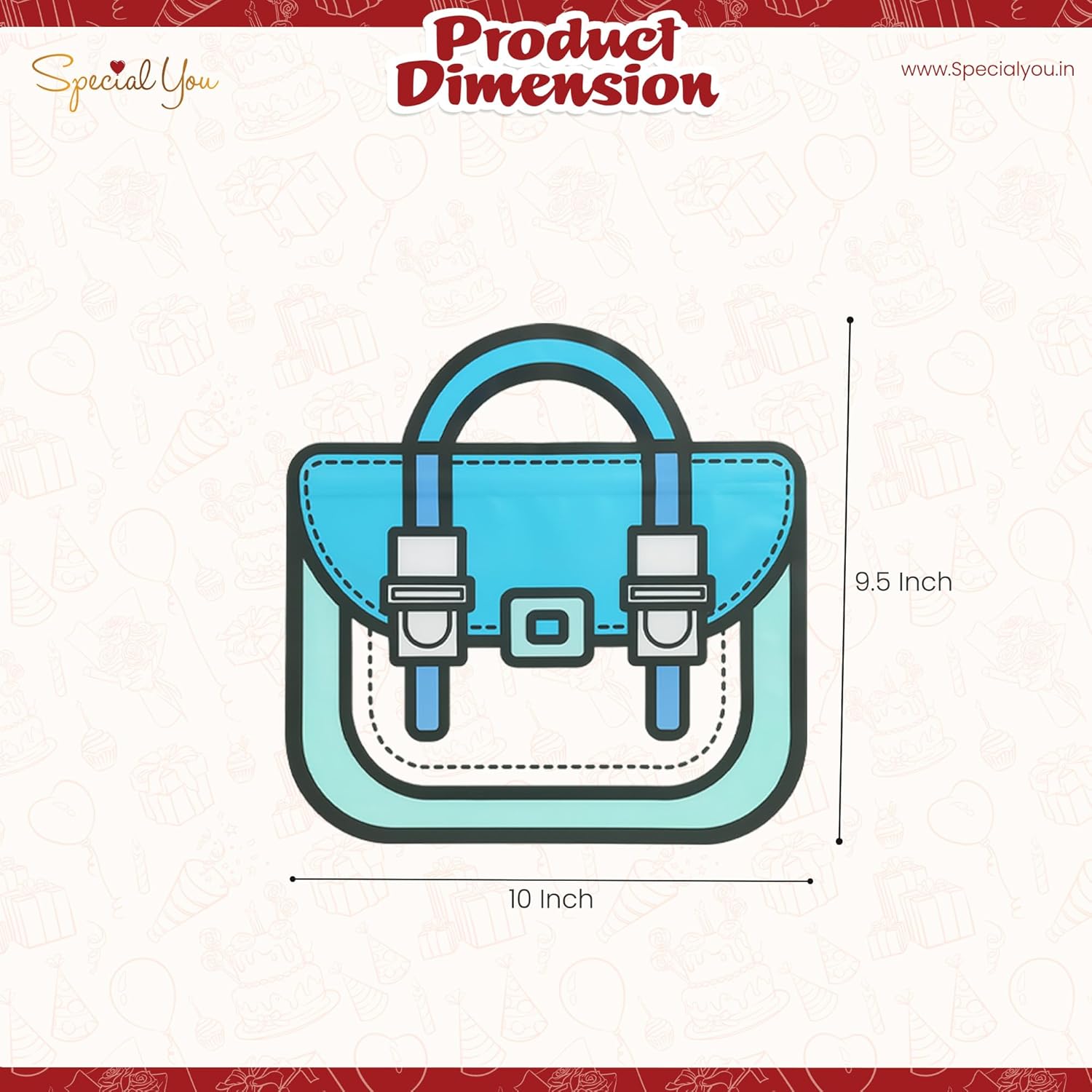 Printed Return Gift Bag Pack of 6