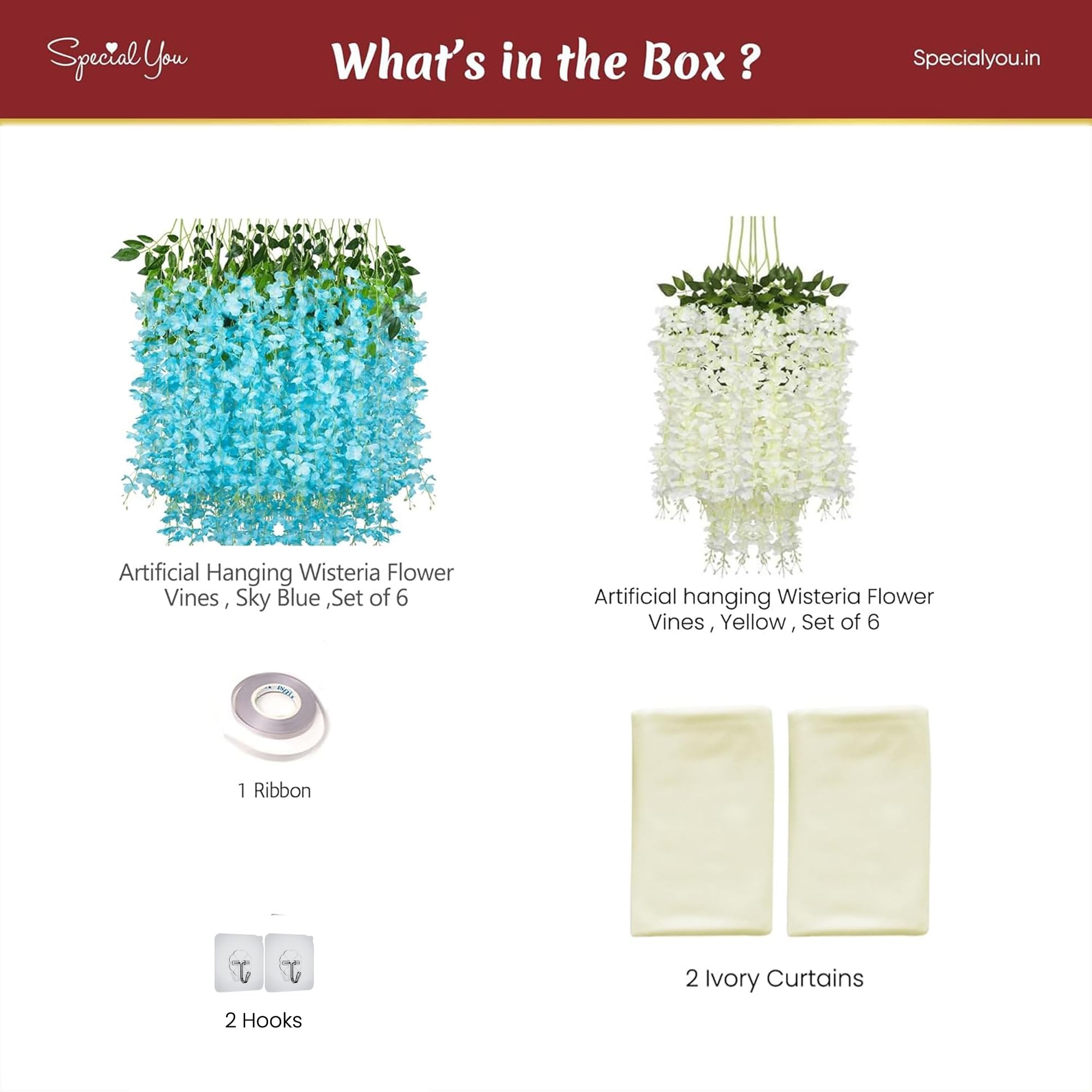 Ganesh Blue Floral Decor