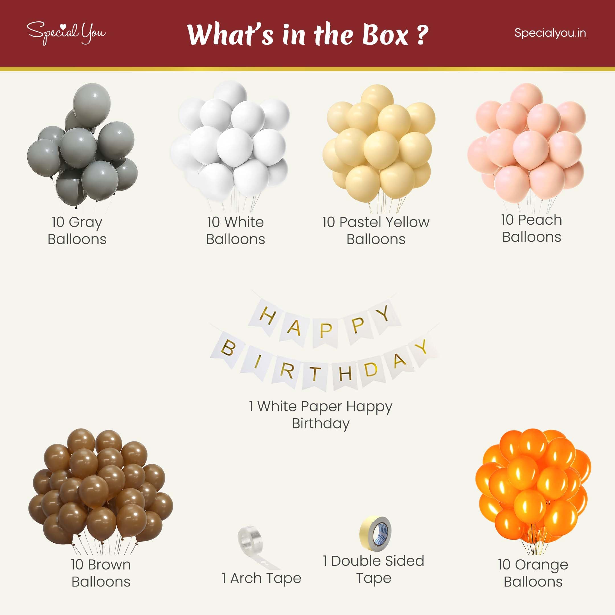 birthday decoration items