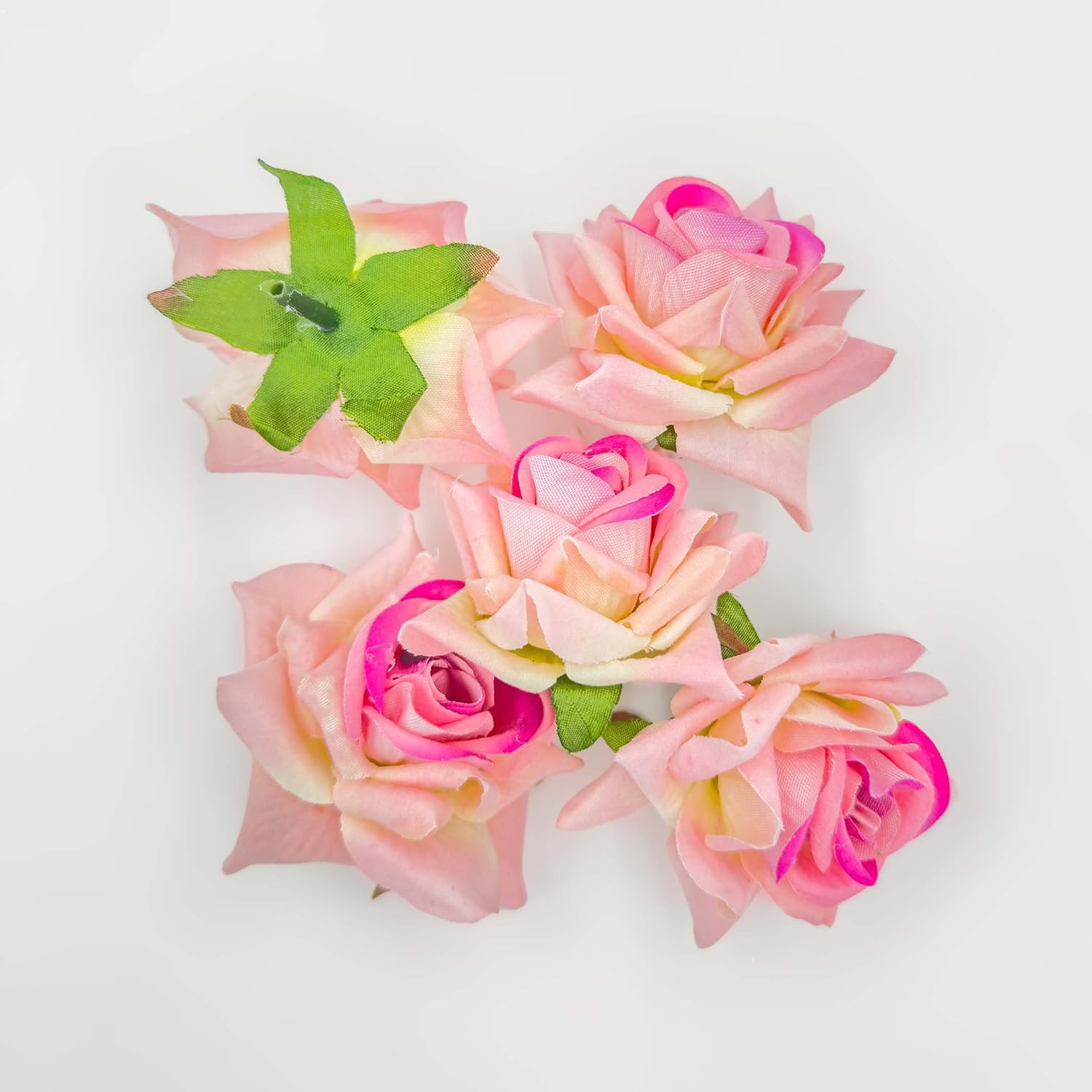 Artificial Pink Rose Flowers for Decoration