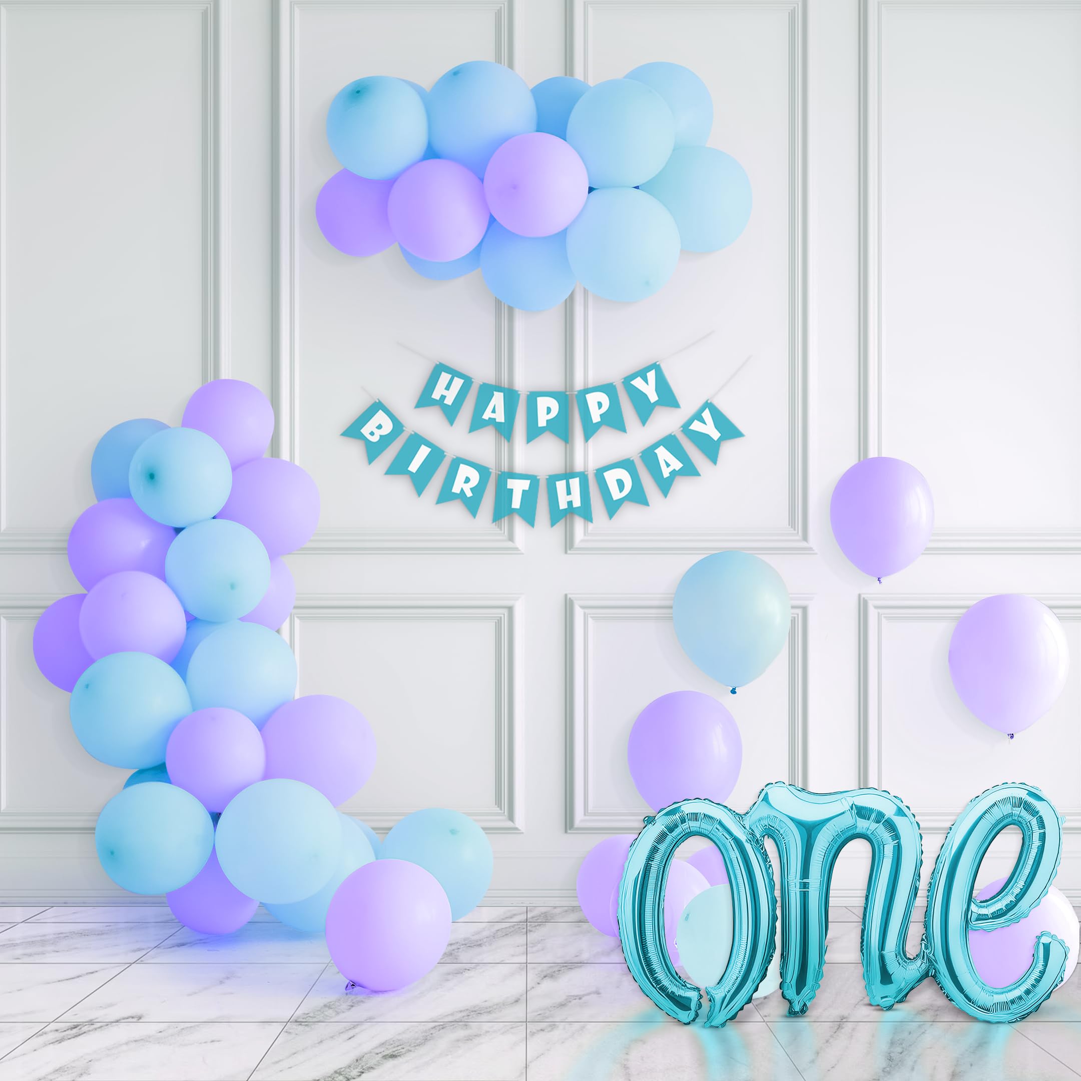 pastel balloons