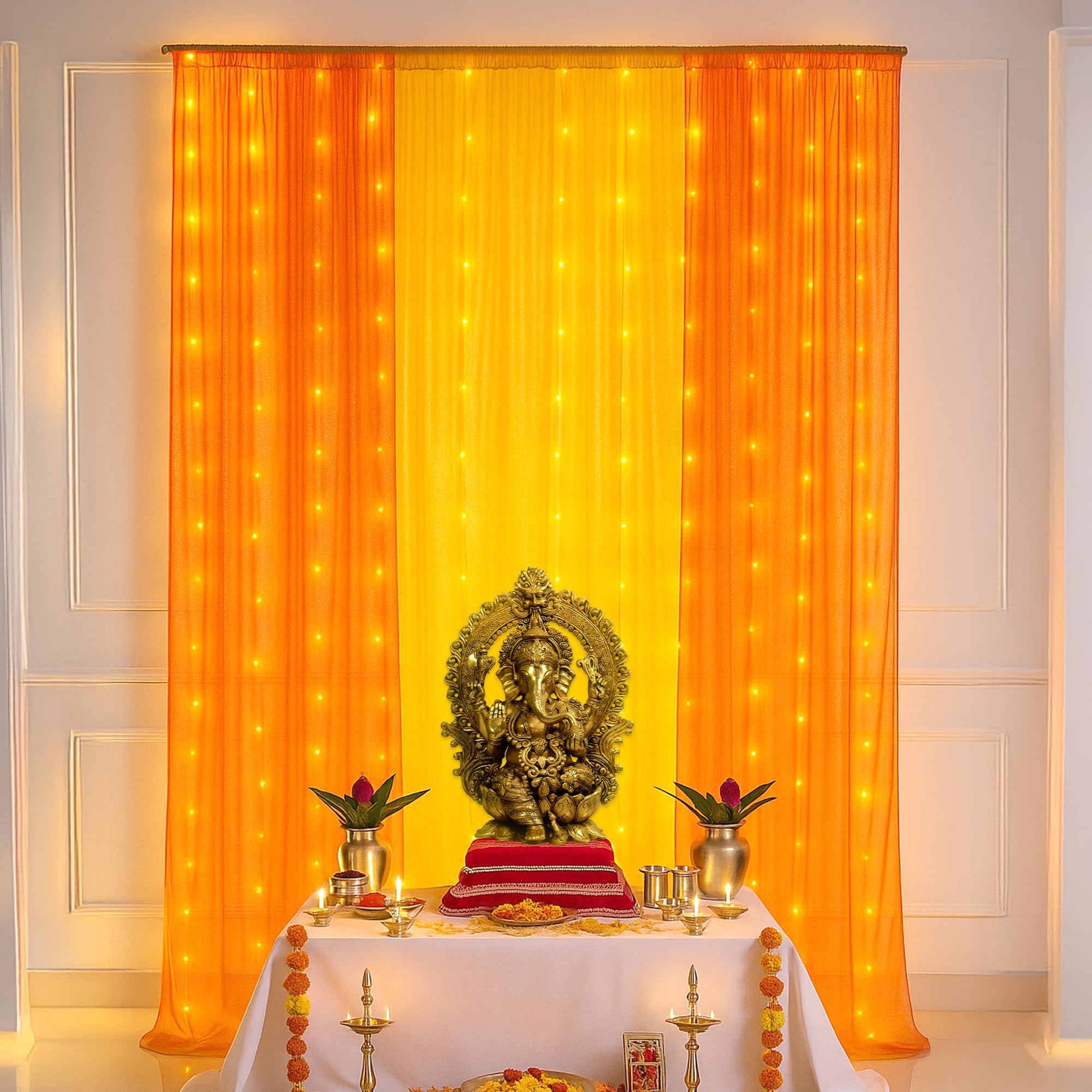 multicolor curtain