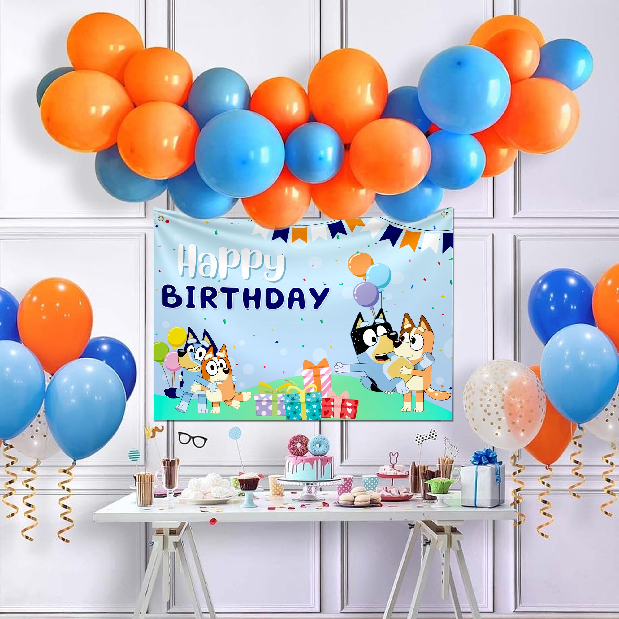 Bluey Theme Birthday Decor for kids