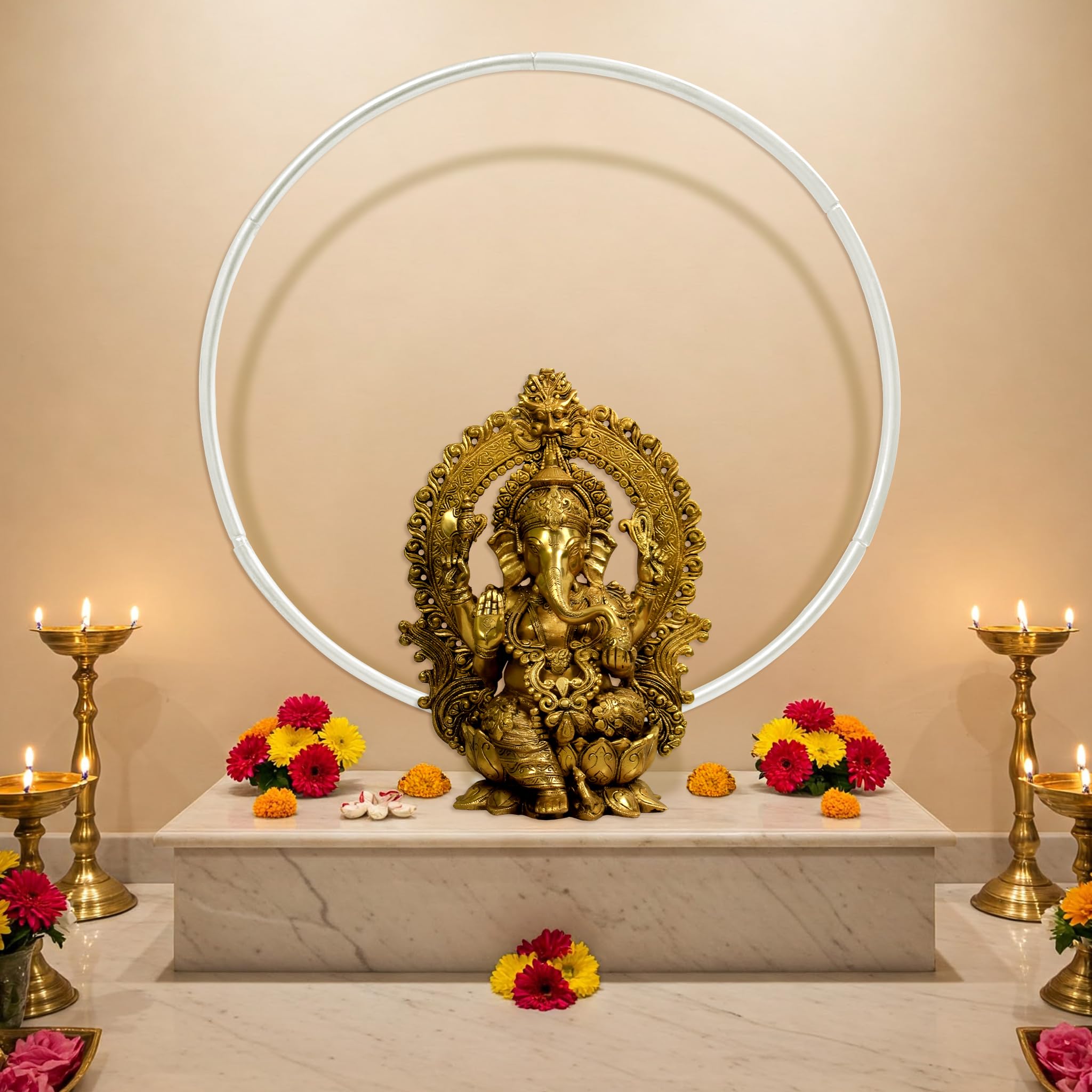 Ganpati PVC Stand Decor