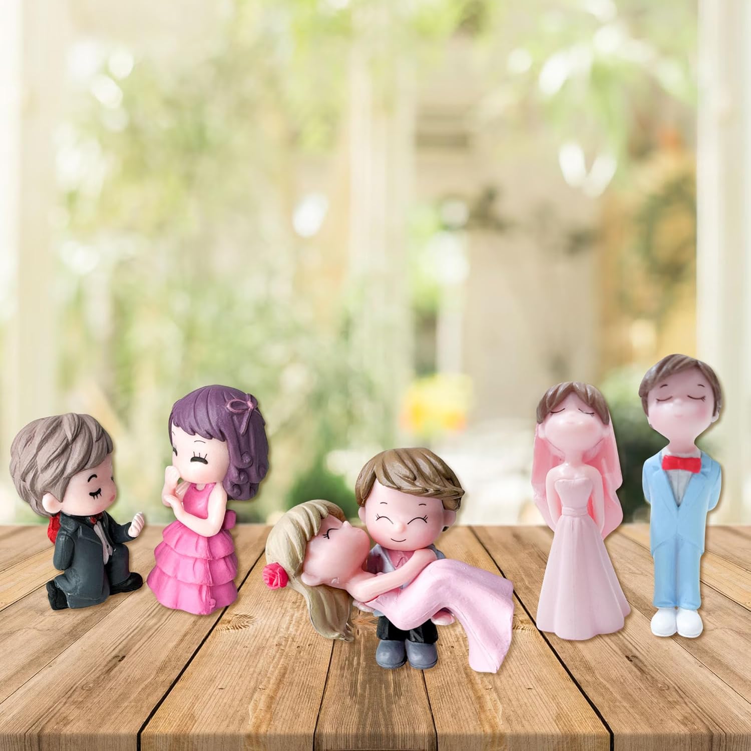 Dancing & Wedding Couple Miniature Combo