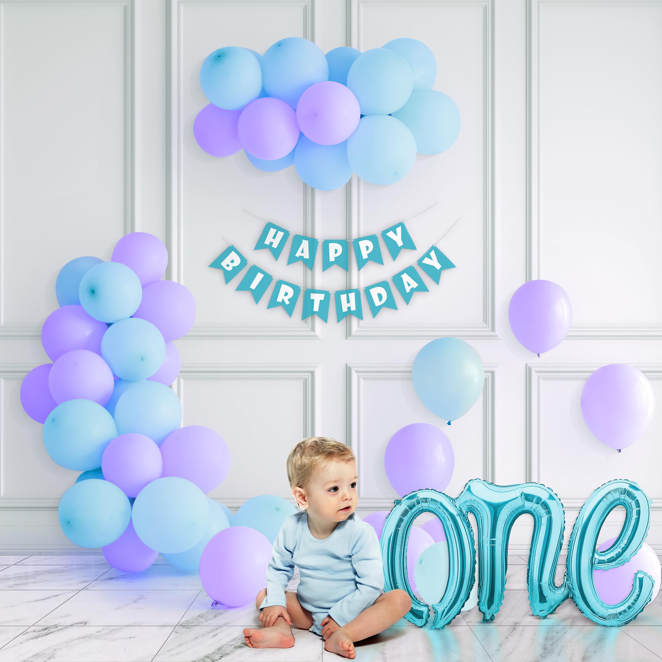 blue & purple theme