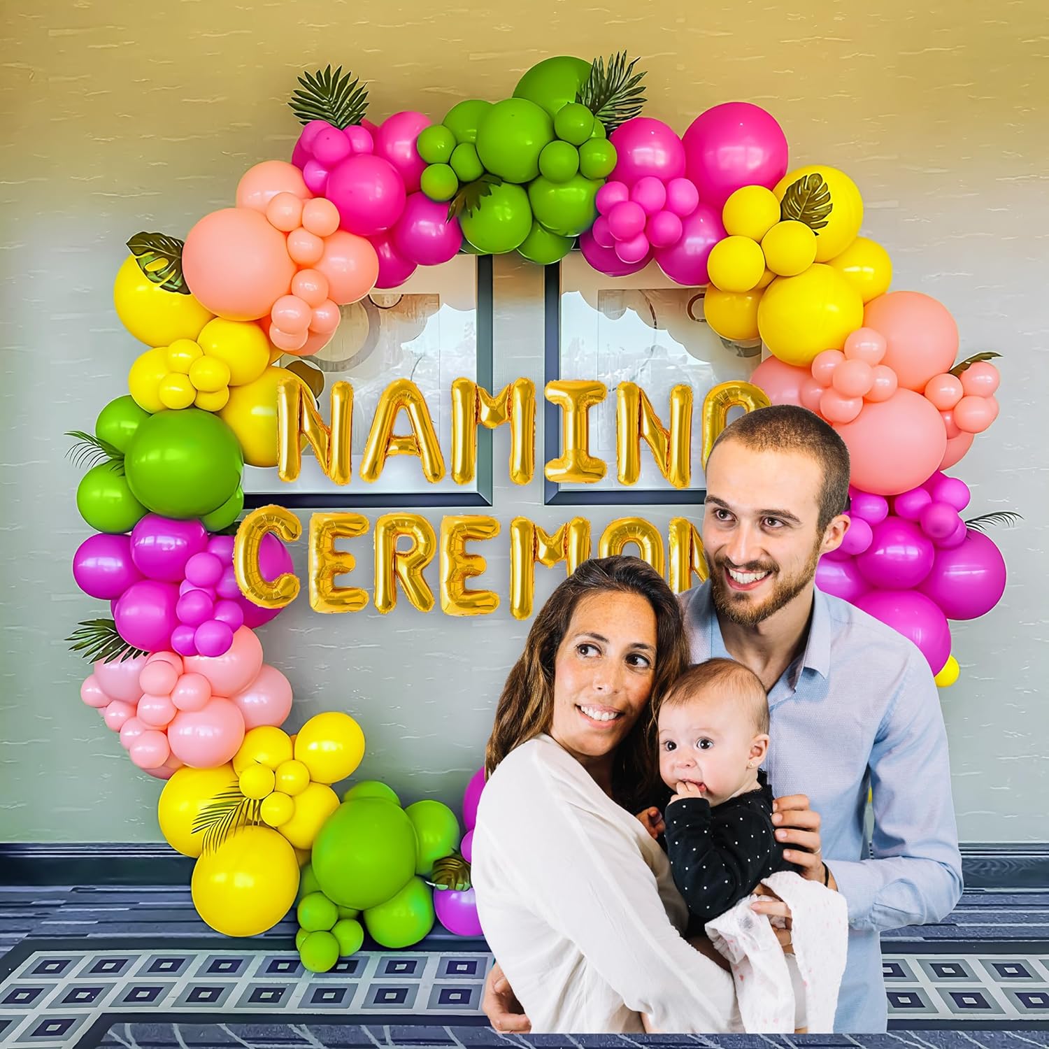 Vibrant Multicolor DIY Naming Ceremony kit