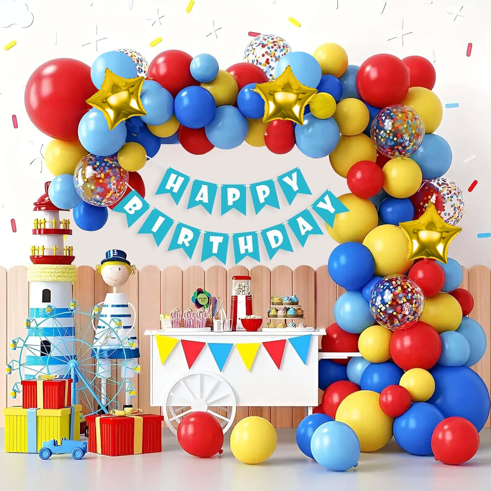 Multicolor Theme balloons for Boys