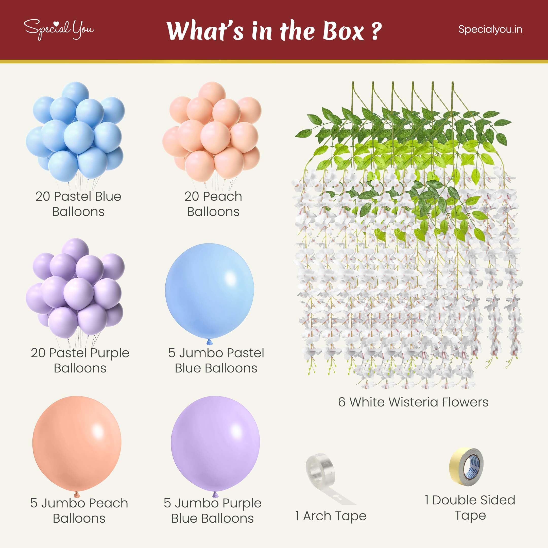 decoration kit items