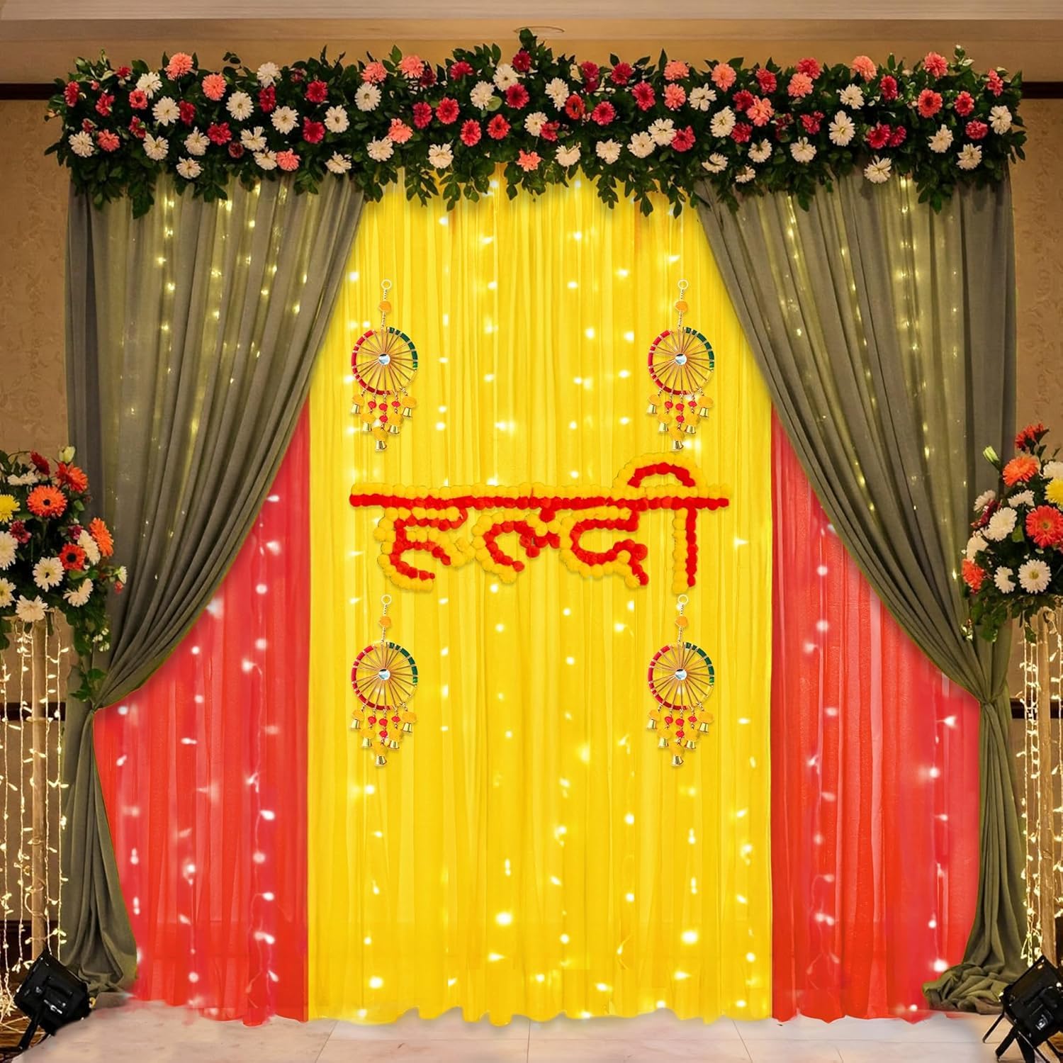 Yellow & Green Traditional Decor