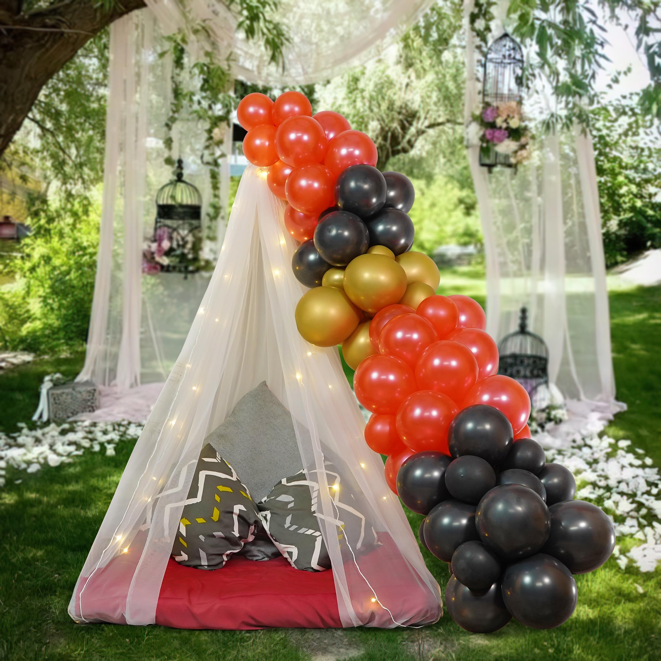 canopy tent decor