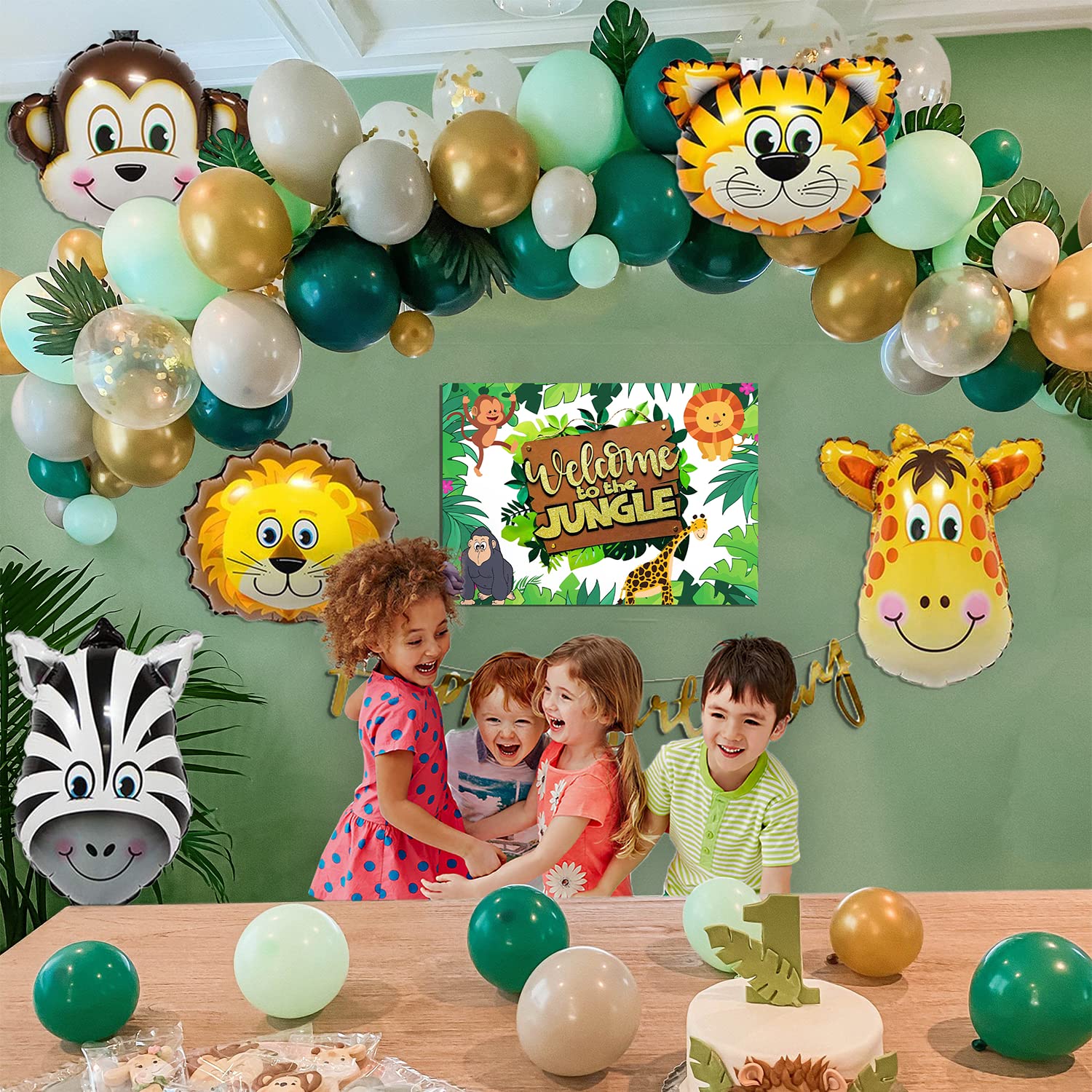 jungle theme birthday 