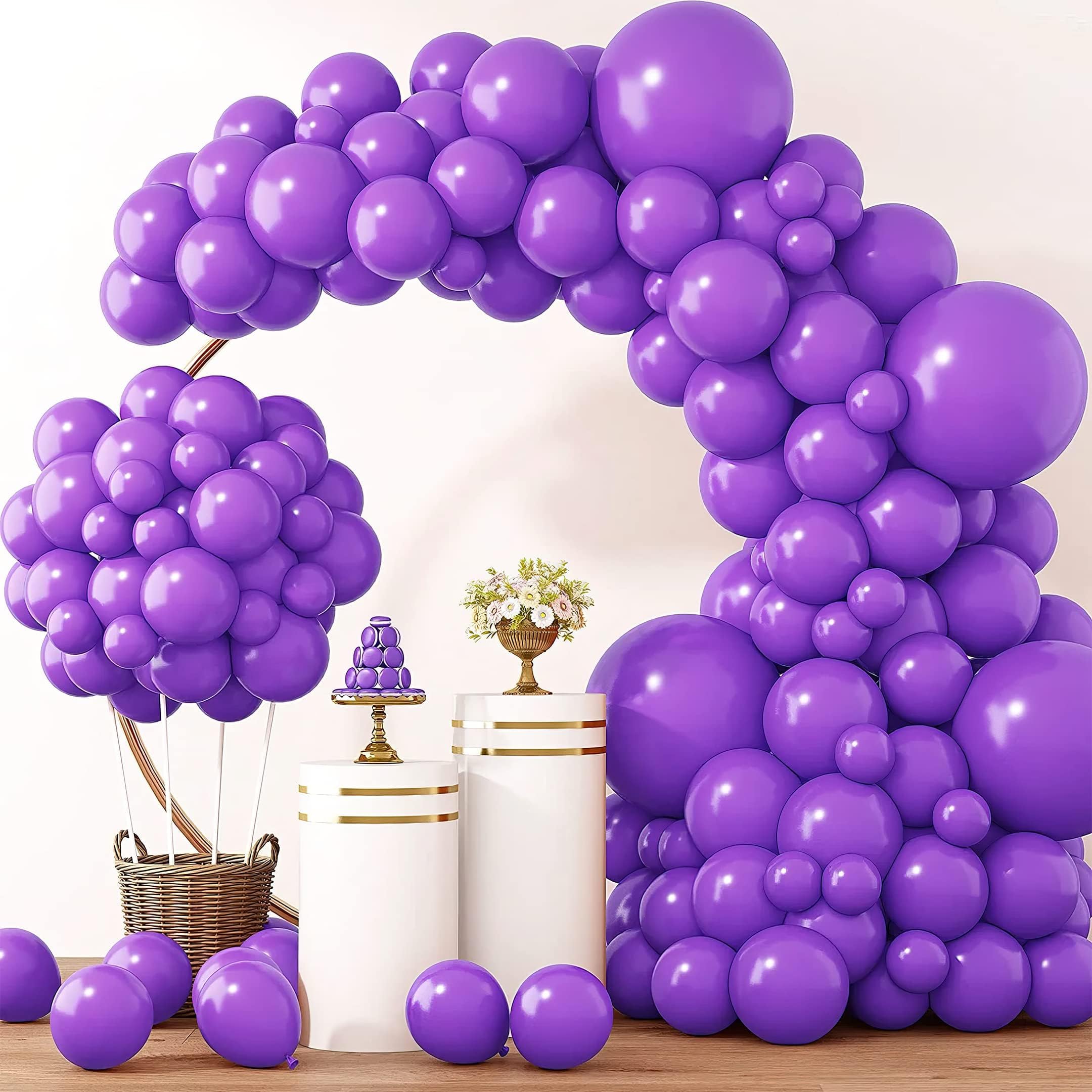 Purple Balloons for Decoration - 50 pcs - Special You
