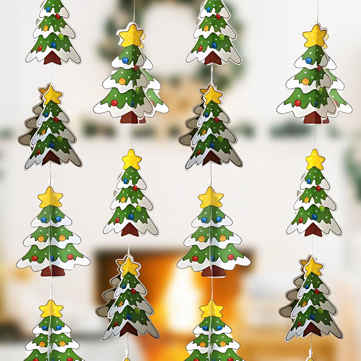 Mini Tree Frill for Christmas Pack of 12