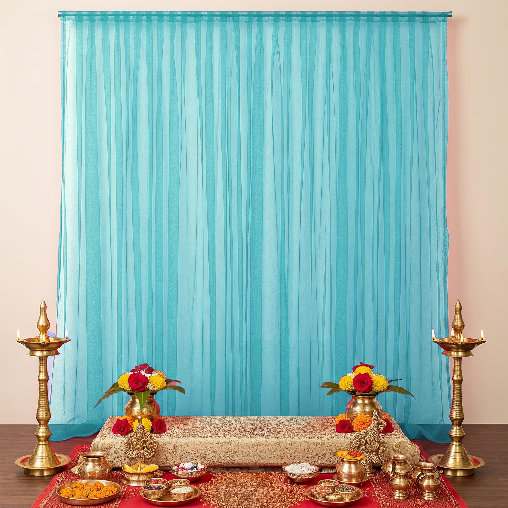 Shree Ganesh Turquoise Decor