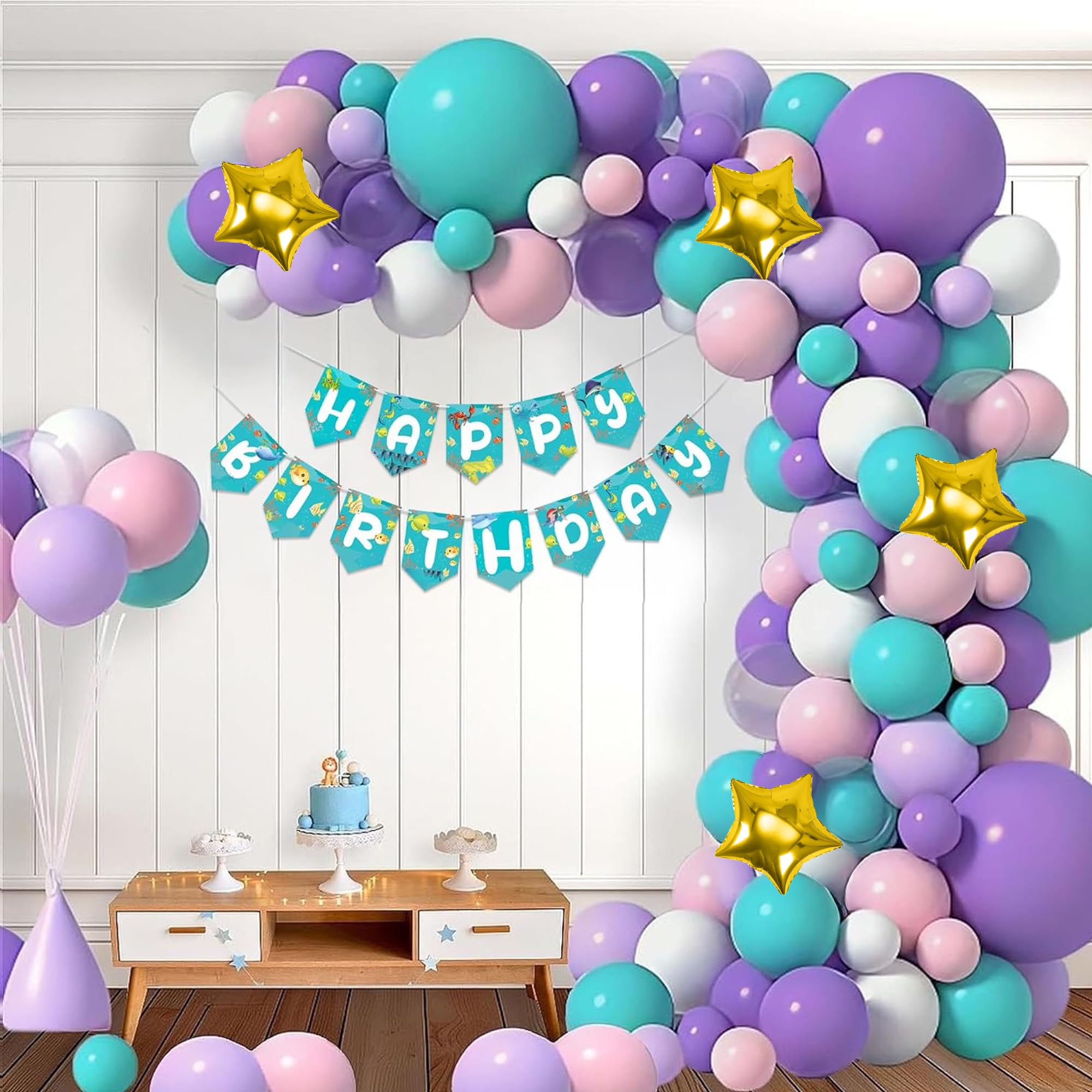 Ocean theme Birthday DIY Kit