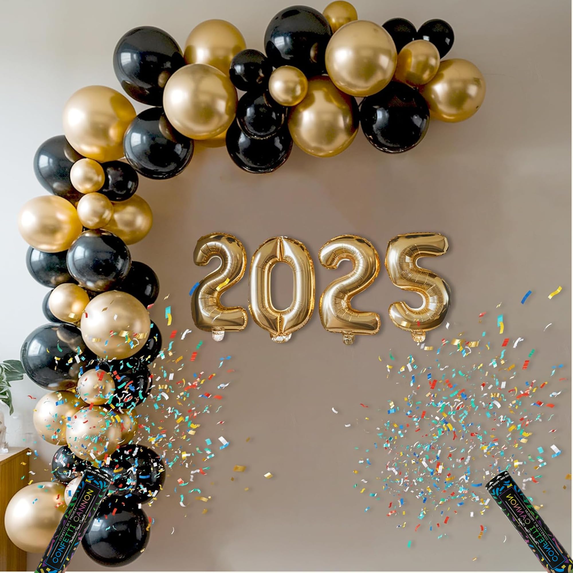 New Year 2025 Celebration Party Decor
