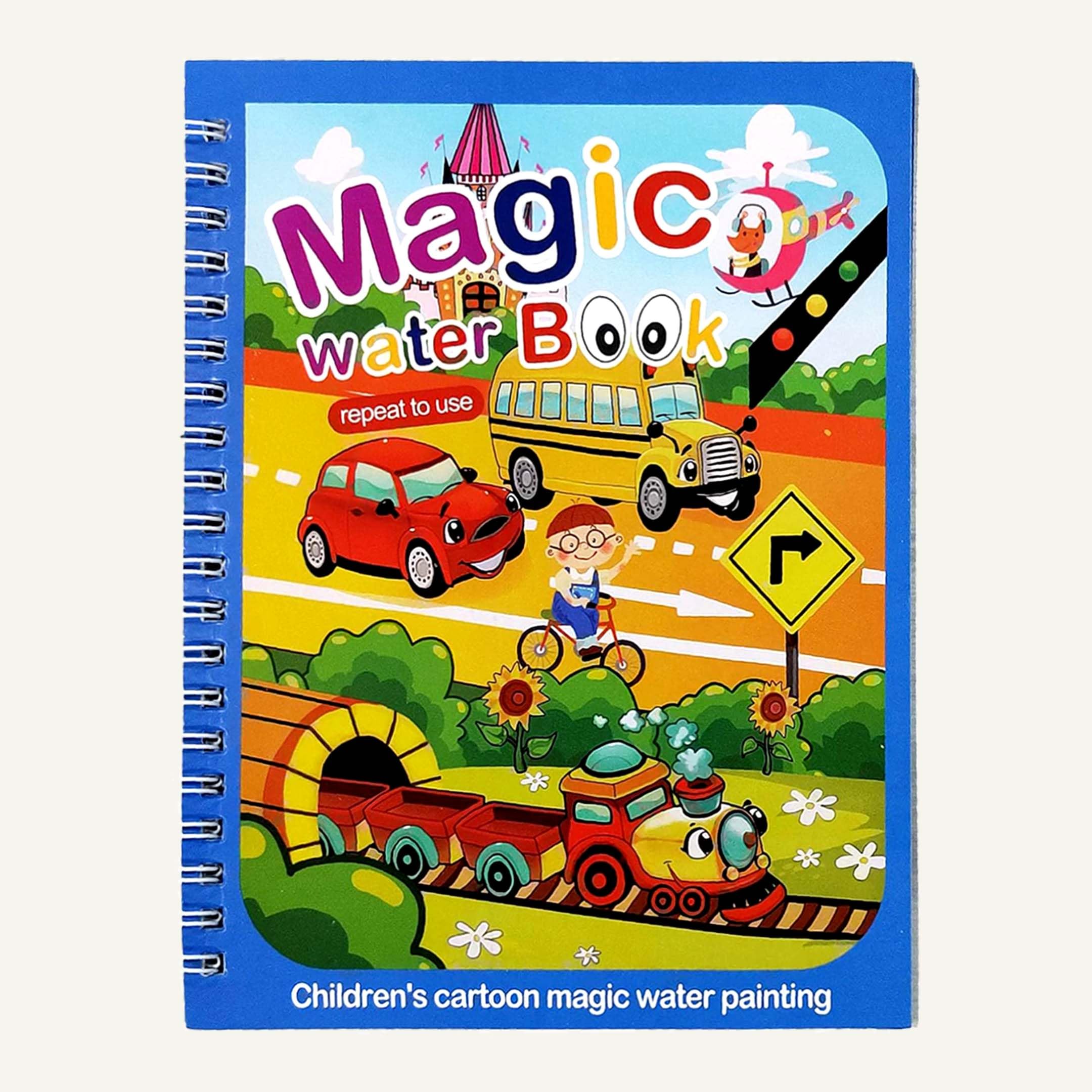 Vehicle Theme Magic Water book