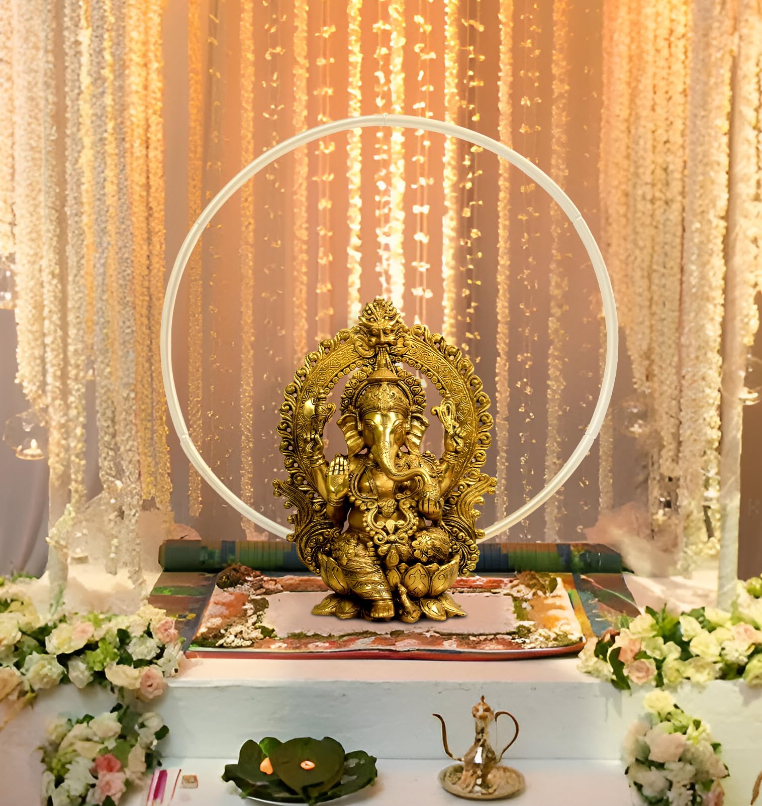 Diwali PVC Round Stand for Decor