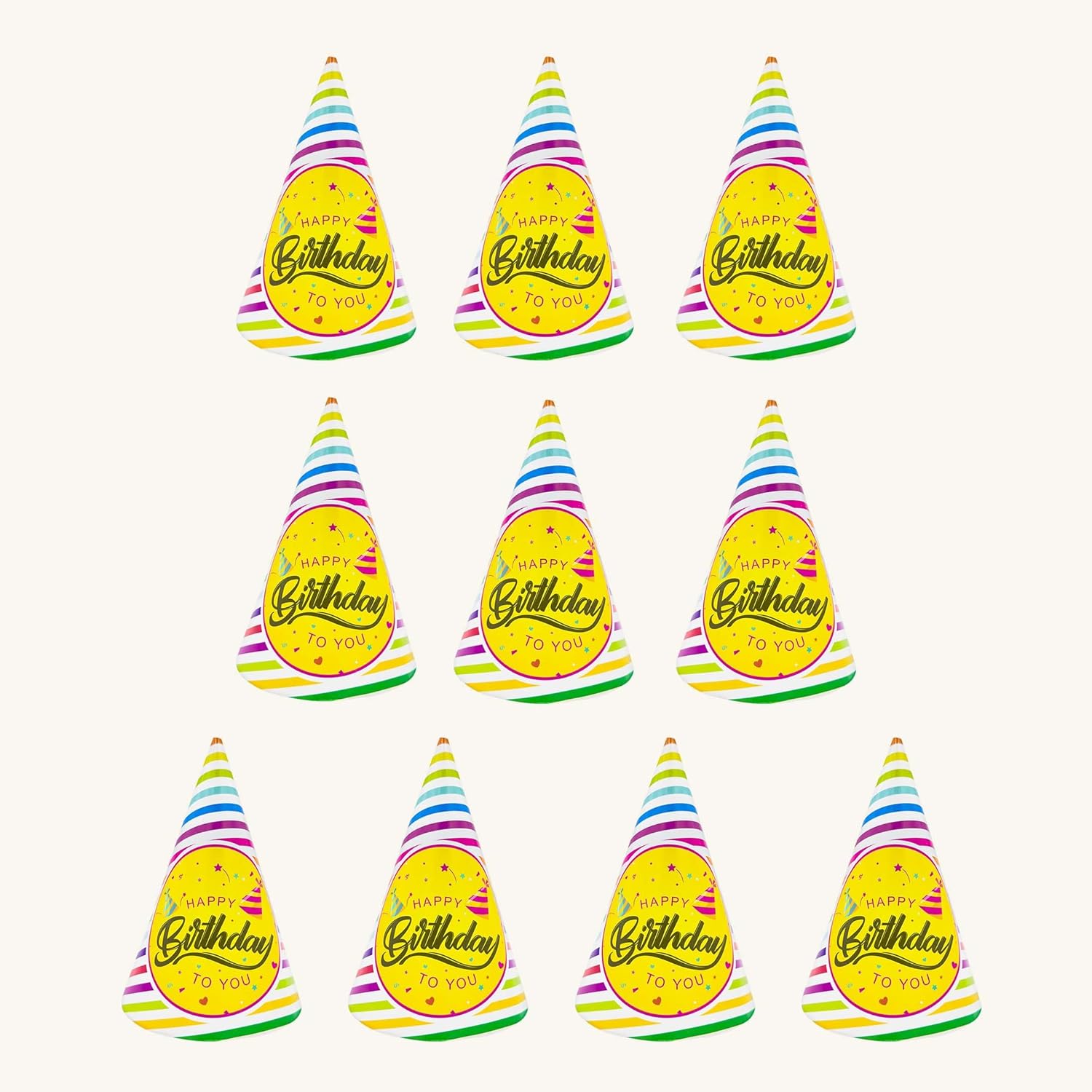 Multicolor Stylish Party Hats