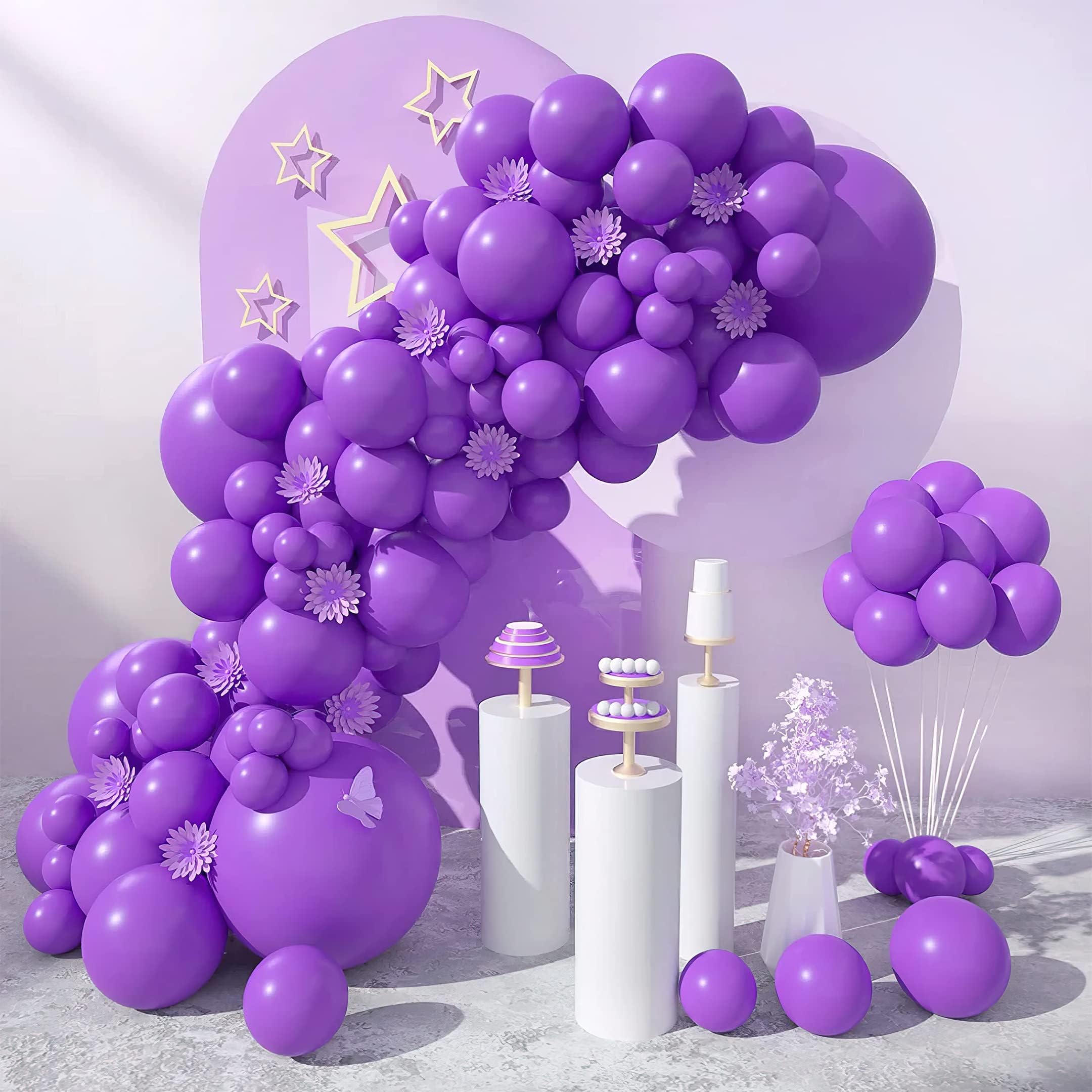 Purple Balloons for Decoration - 50 pcs - Special You
