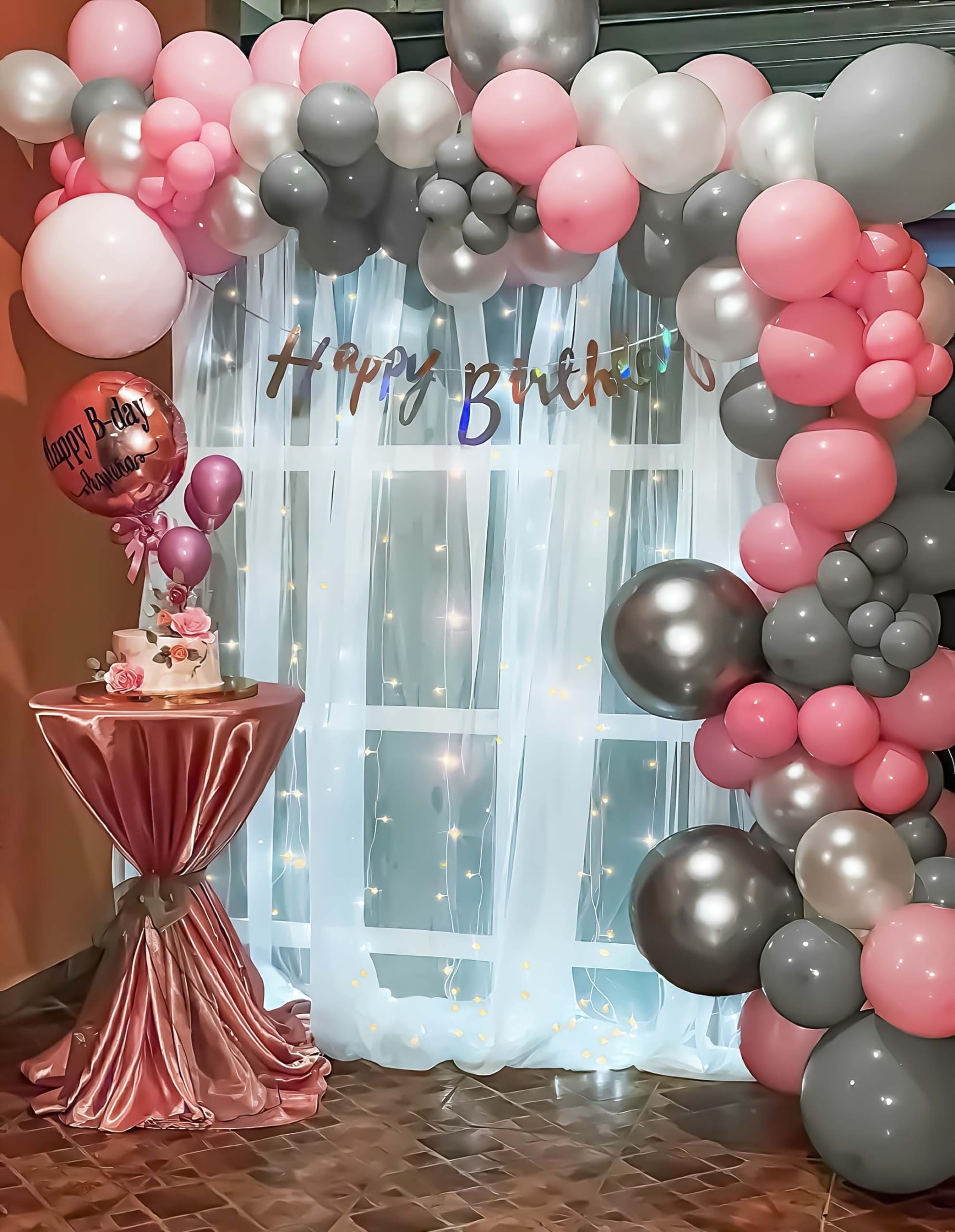 pink theme decoration