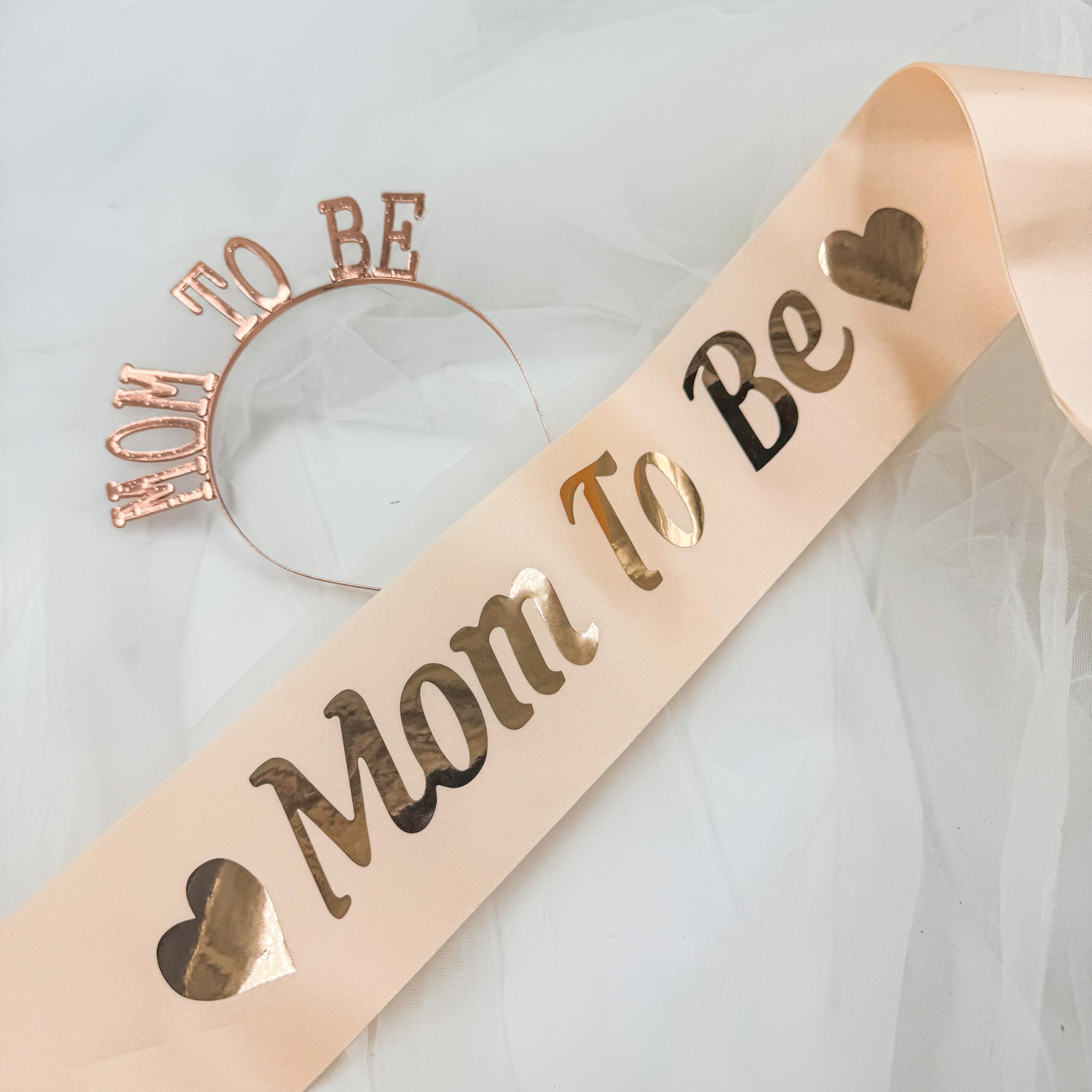 Gorgeous Mom-to-Be Sash and Headband Kit