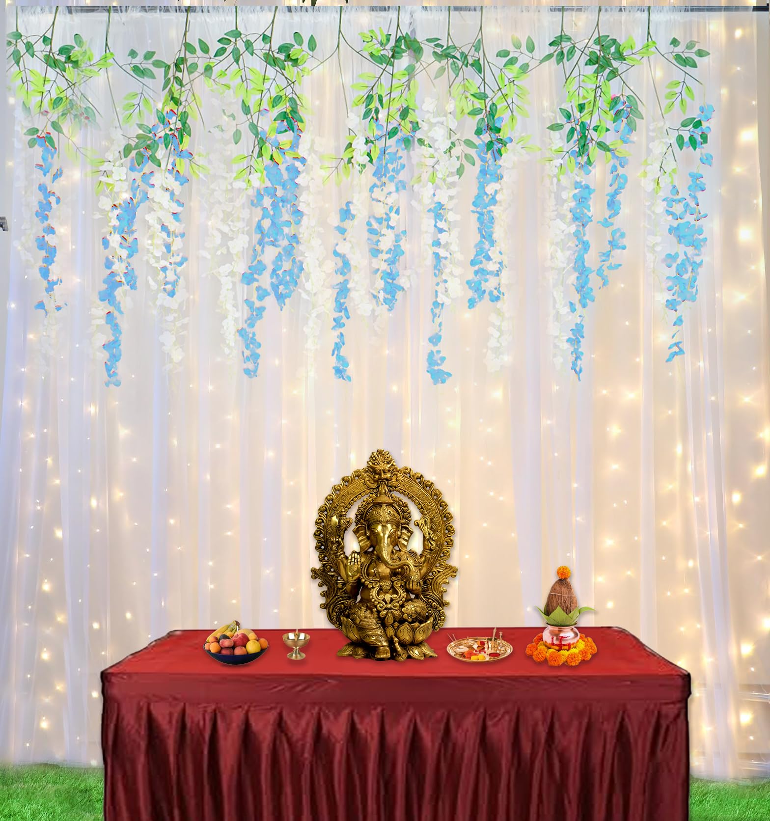 Divine Ganpati Blue Decor