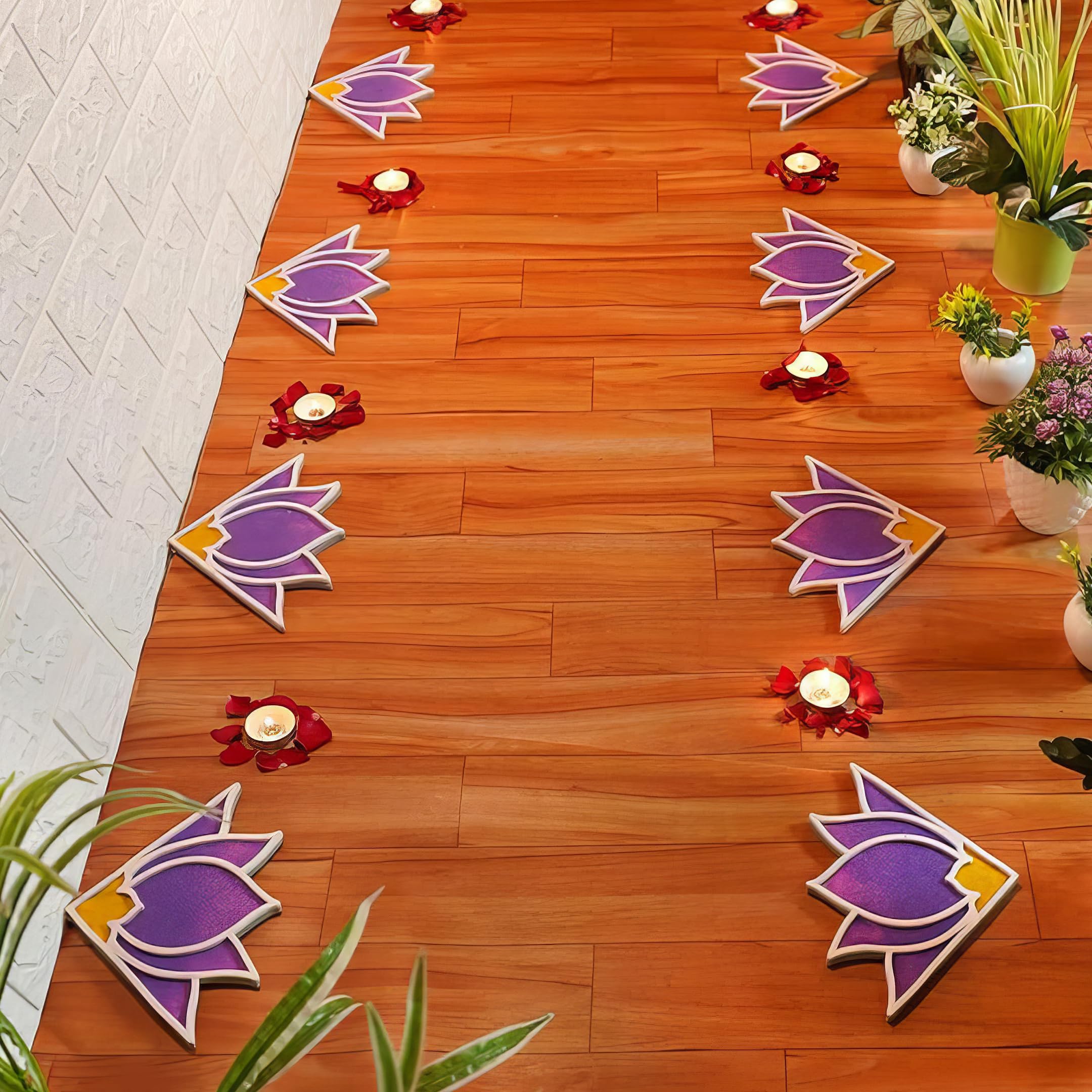 lotus rangoli
