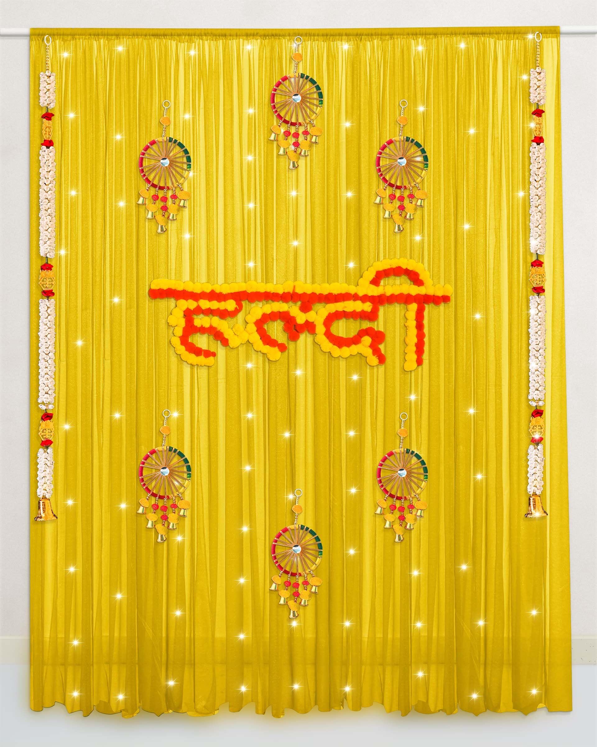 haldi backdrop